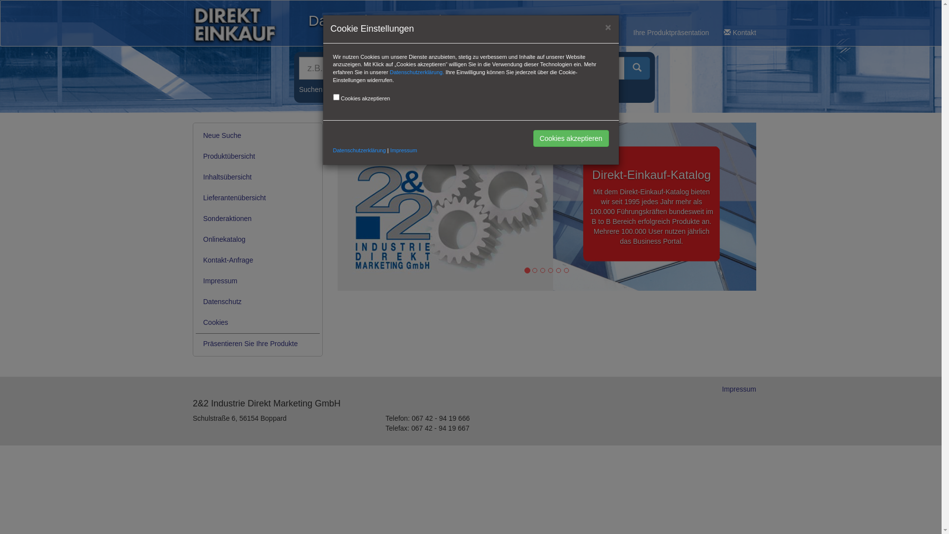 website screenshot of https://direkt-einkauf.de/