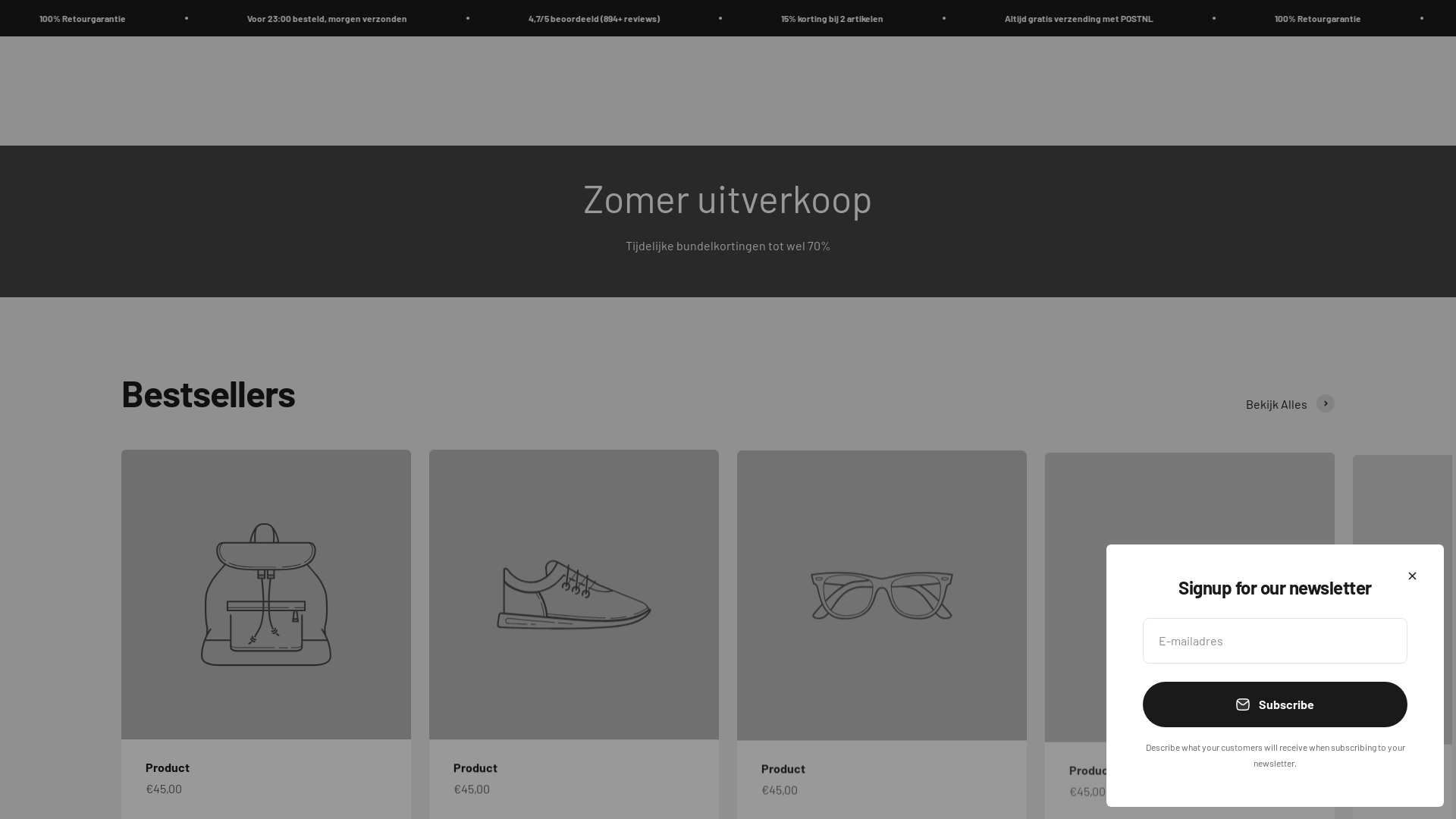 website screenshot of https://sofie-utrecht.nl/