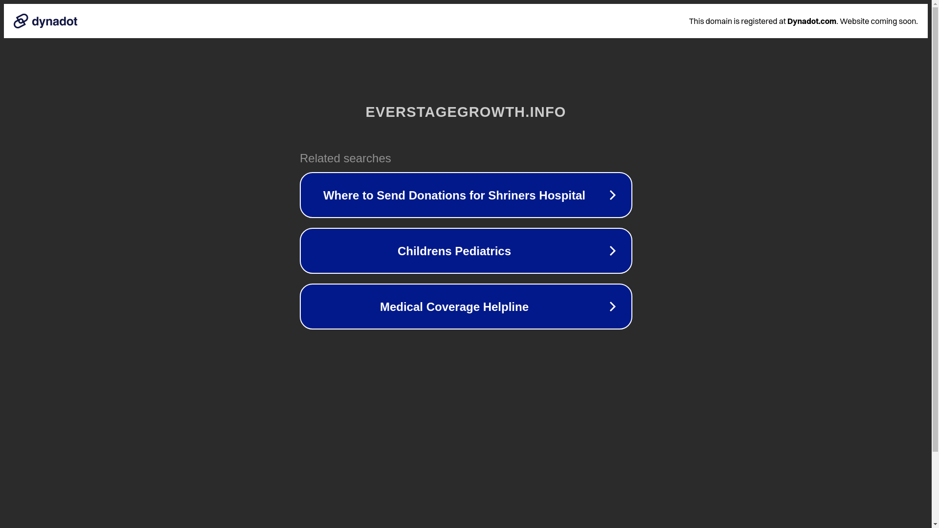 website screenshot of https://everstagegrowth.info/