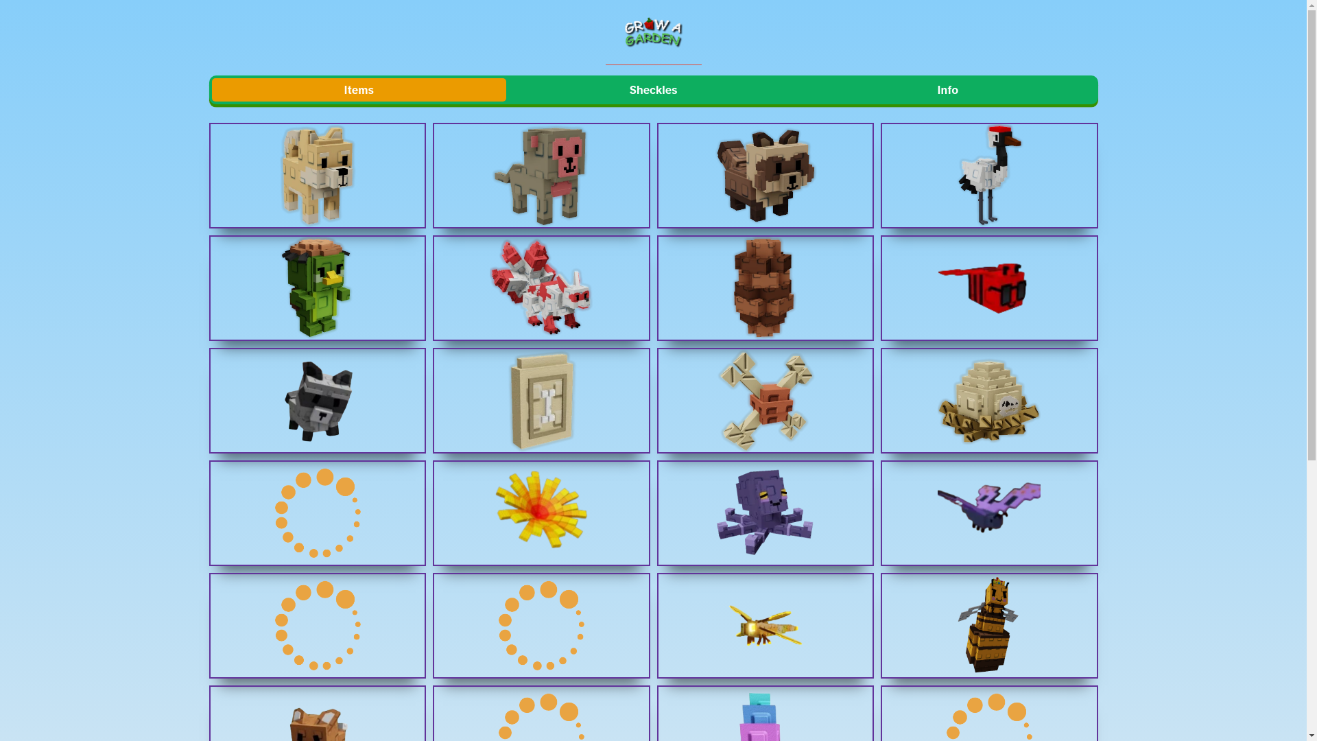 website screenshot of https://growagarden2.pages.dev/
