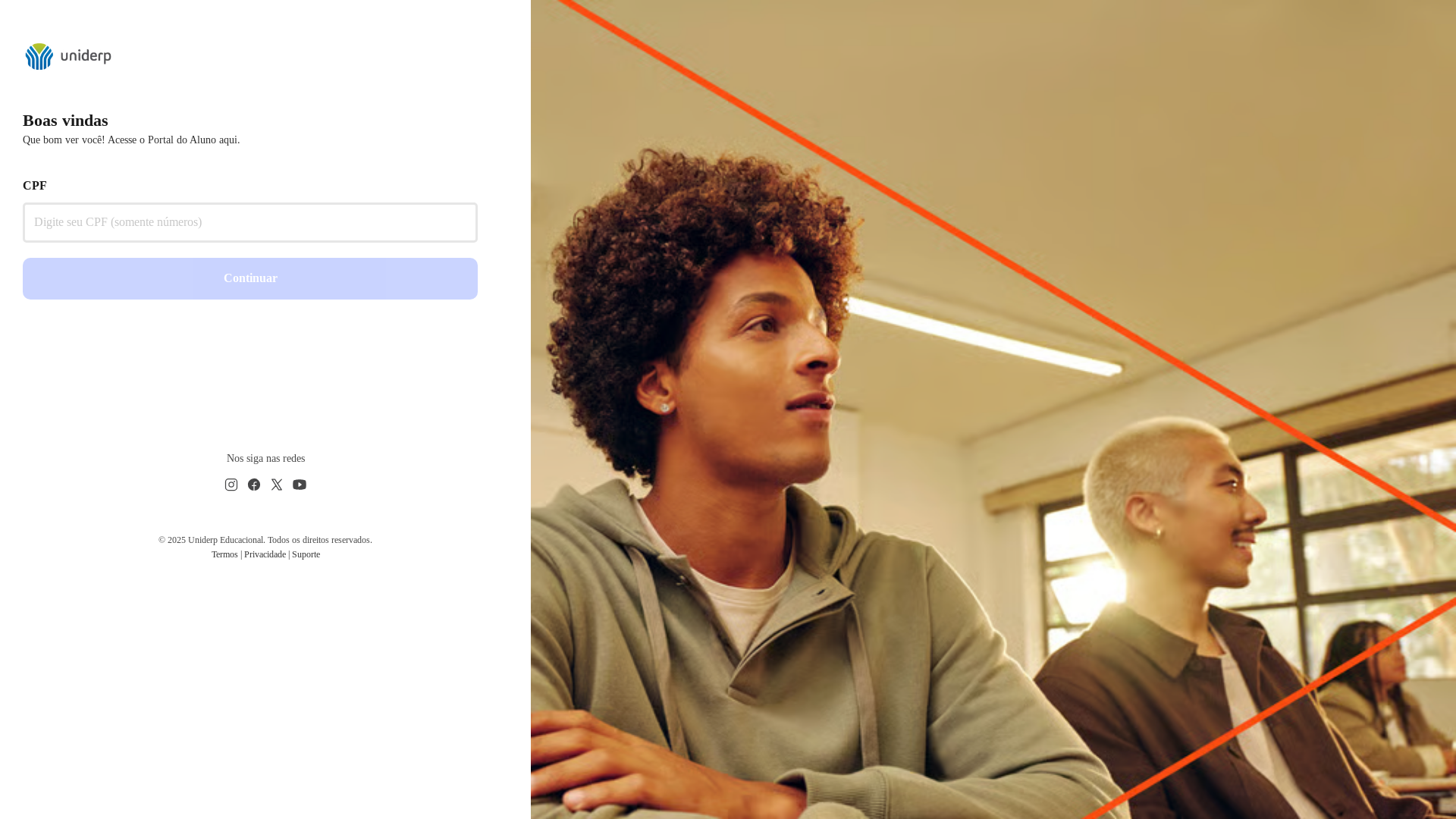 website screenshot of https://portal-academico.online/