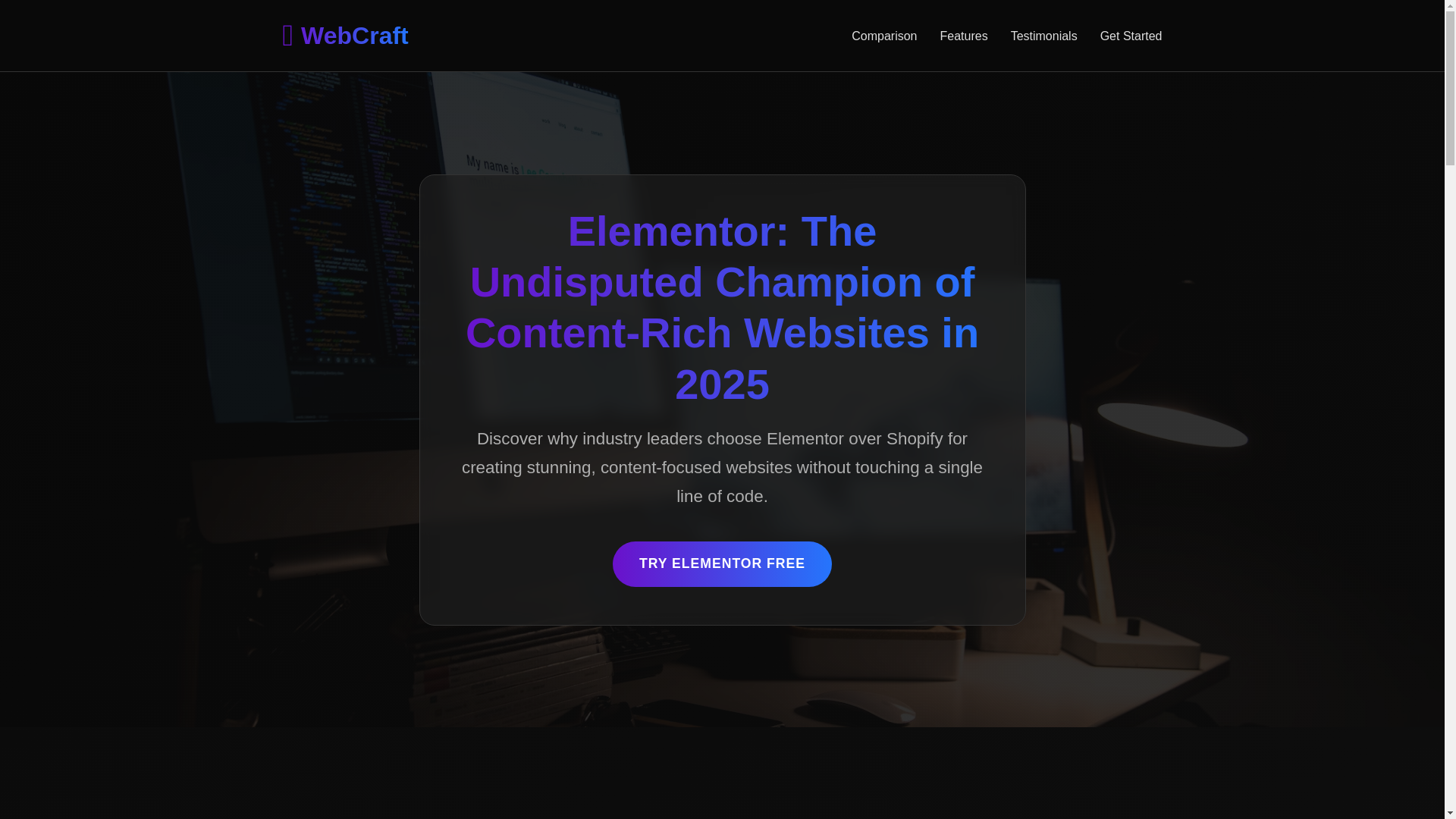 website screenshot of https://elementor-7rt.pages.dev/