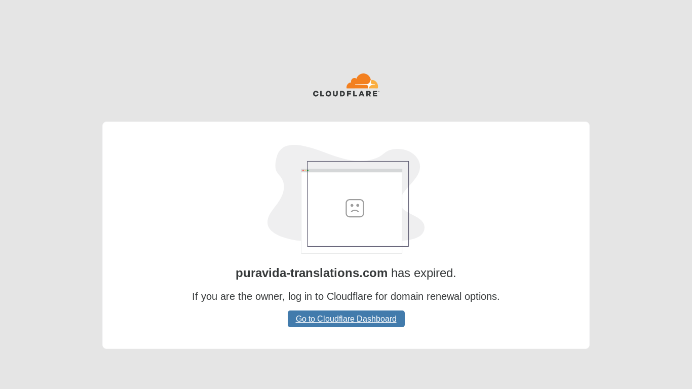 website screenshot of https://puravida-translations.com/