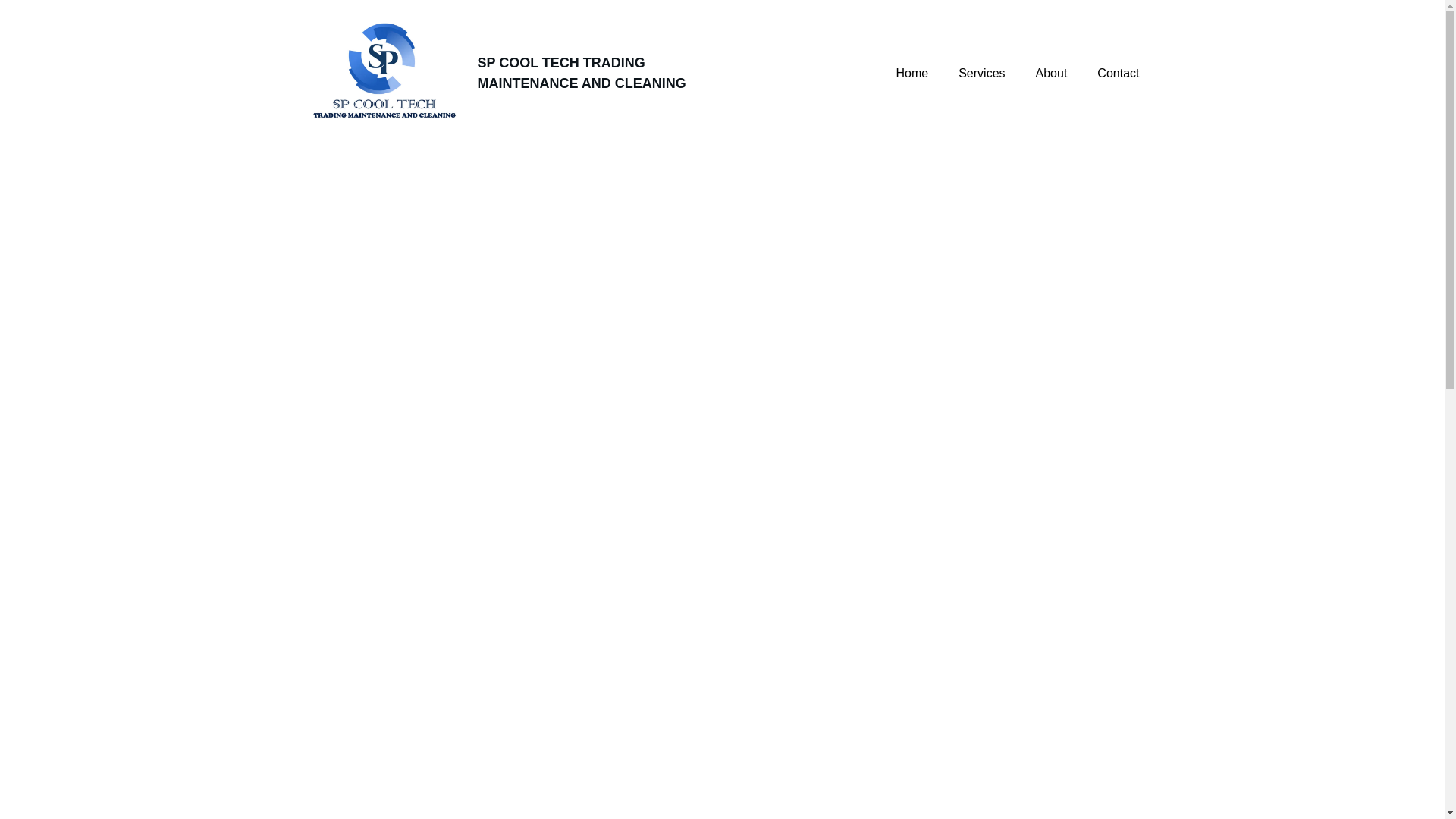 website screenshot of https://spcooltech.com/