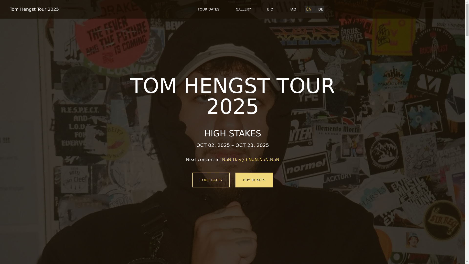 website screenshot of https://tomhengsttour-com-github-io.pages.dev/