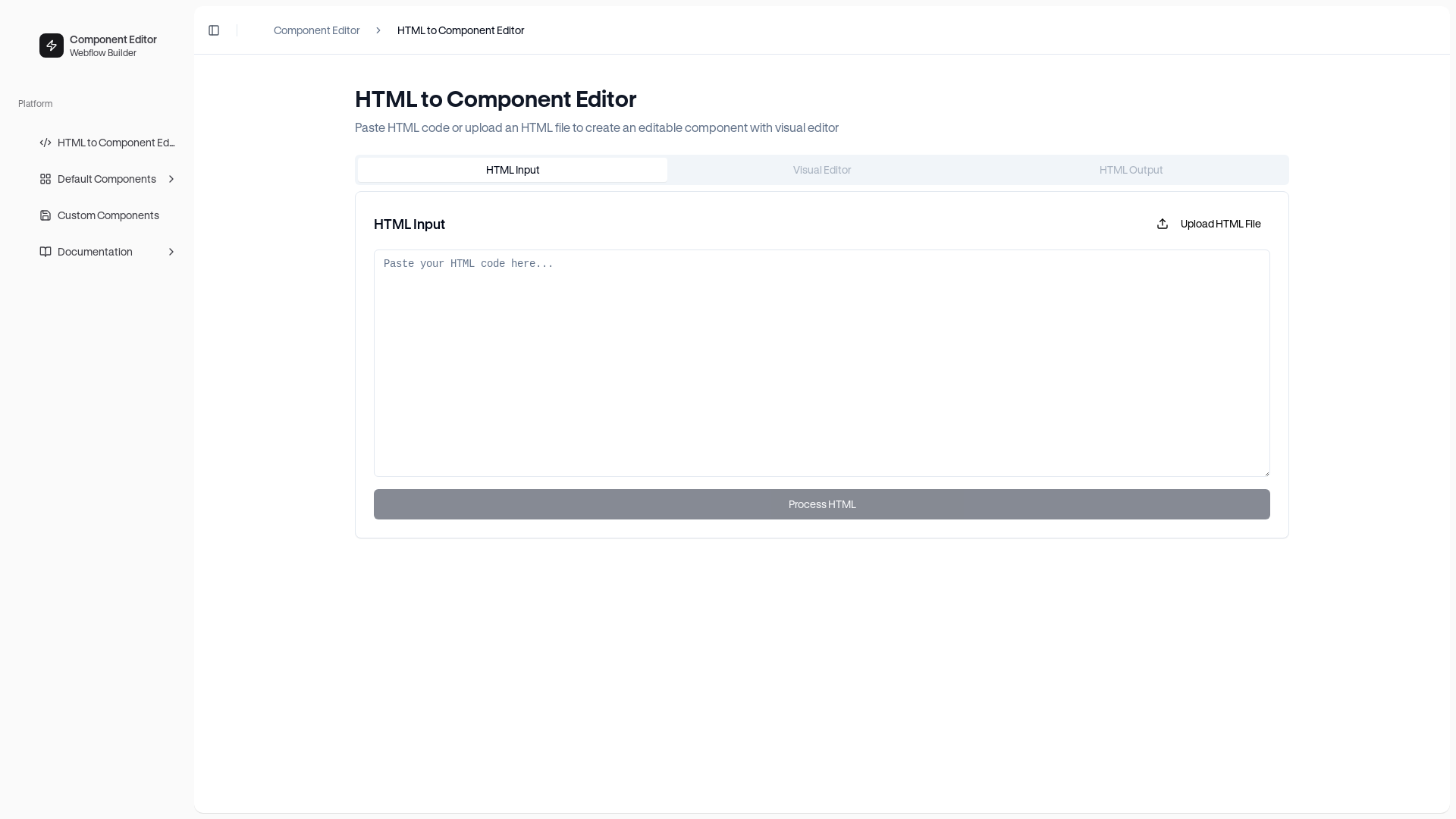 website screenshot of https://ornikar-components.pages.dev/