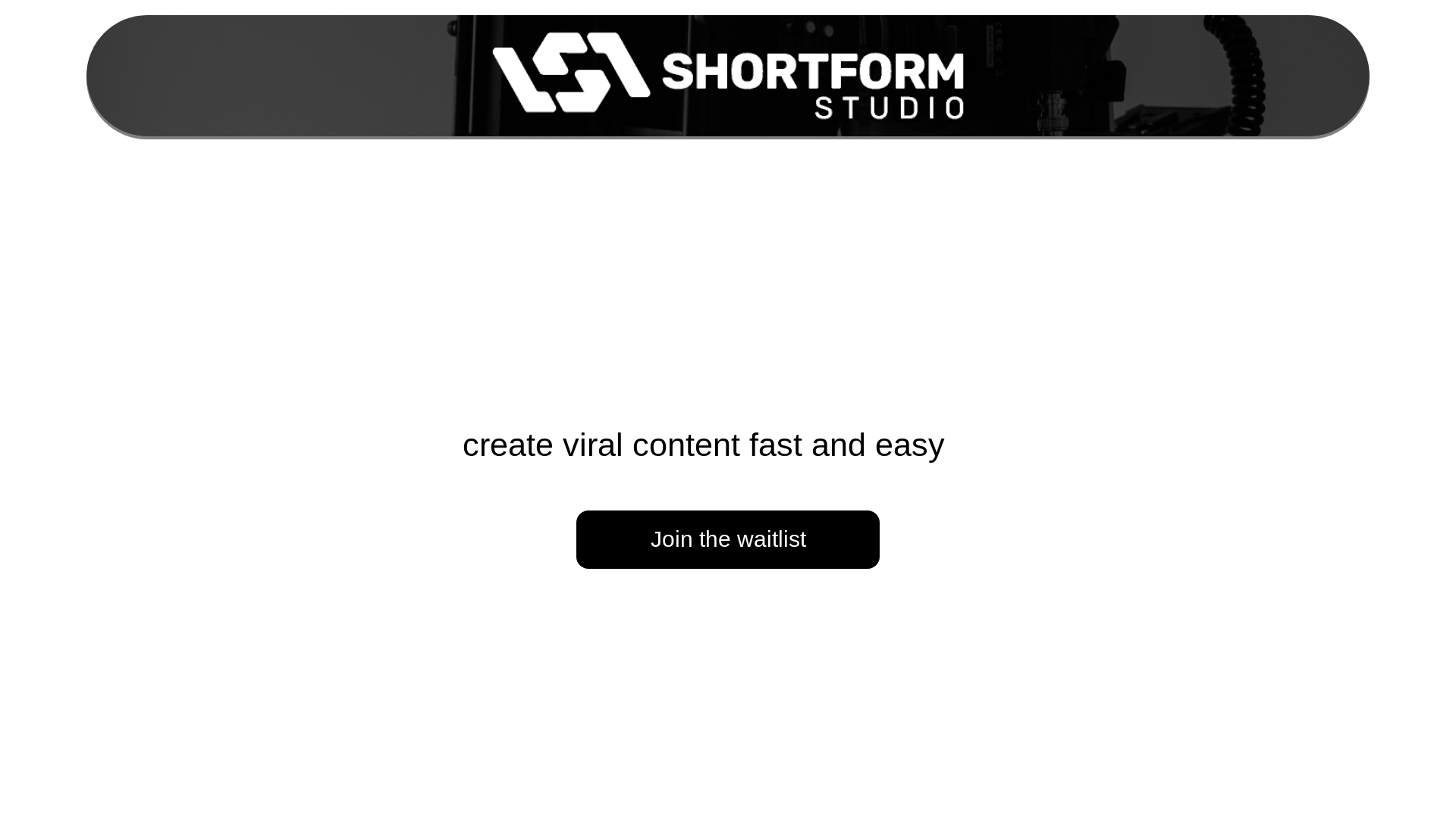 website screenshot of https://sfstudio-waitlist.com/