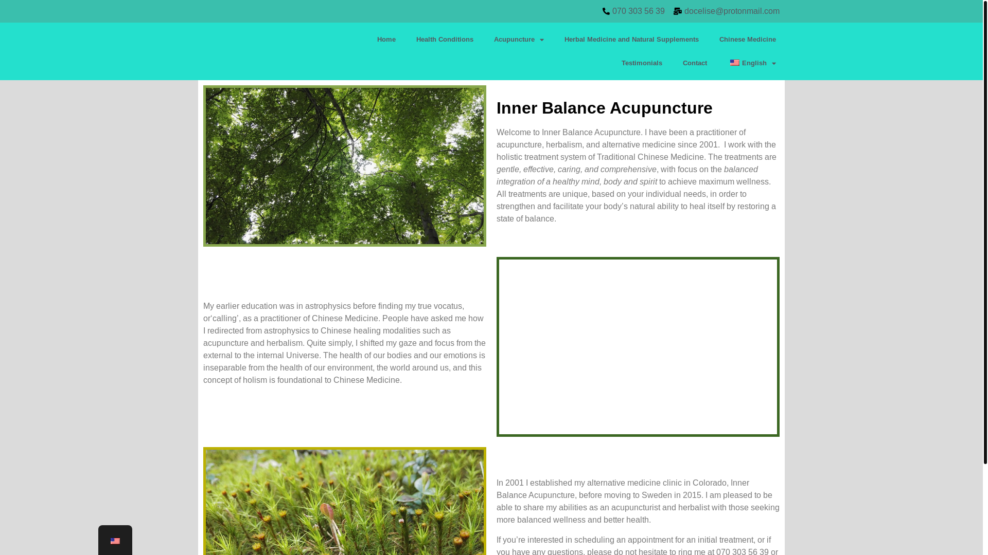 website screenshot of https://innerbalanceherbals.net/