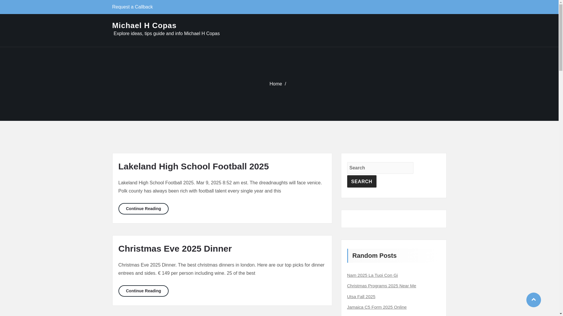 website screenshot of https://michaelhcopasb.pages.dev/