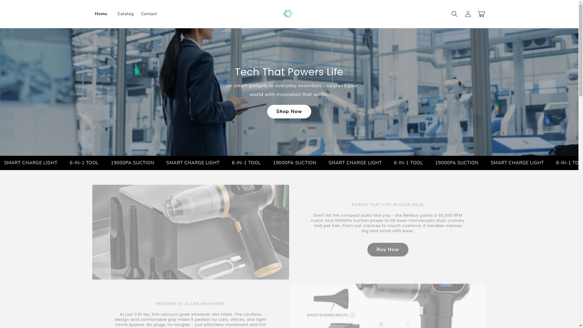 website screenshot of https://ultraappliance.store/
