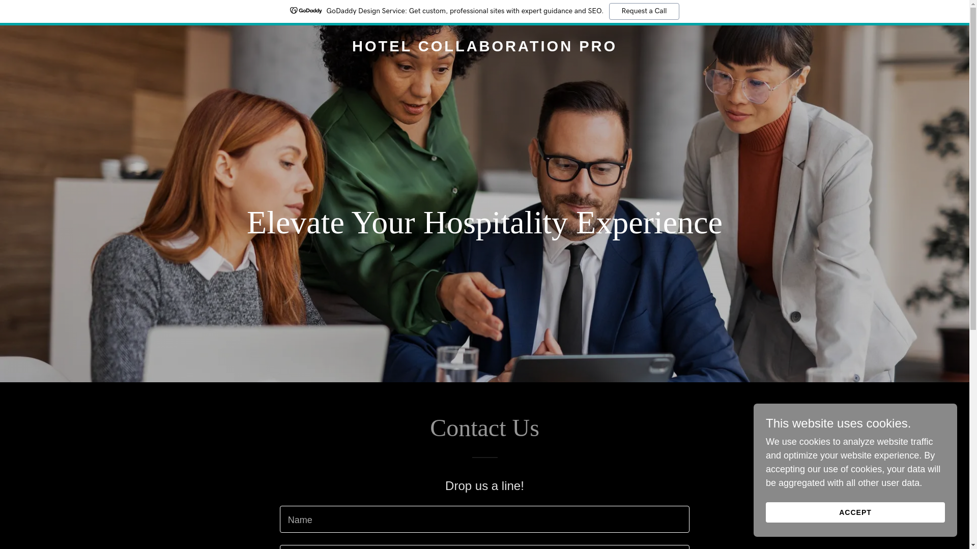 website screenshot of https://hotelcollabpro.com/