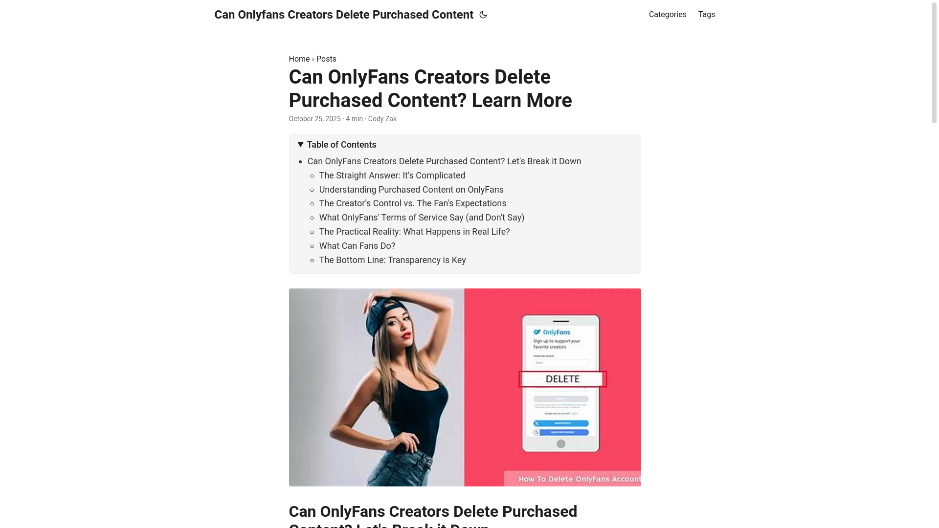 website screenshot of https://can-onlyfans-creators-delete-purchased-content.pages.dev/