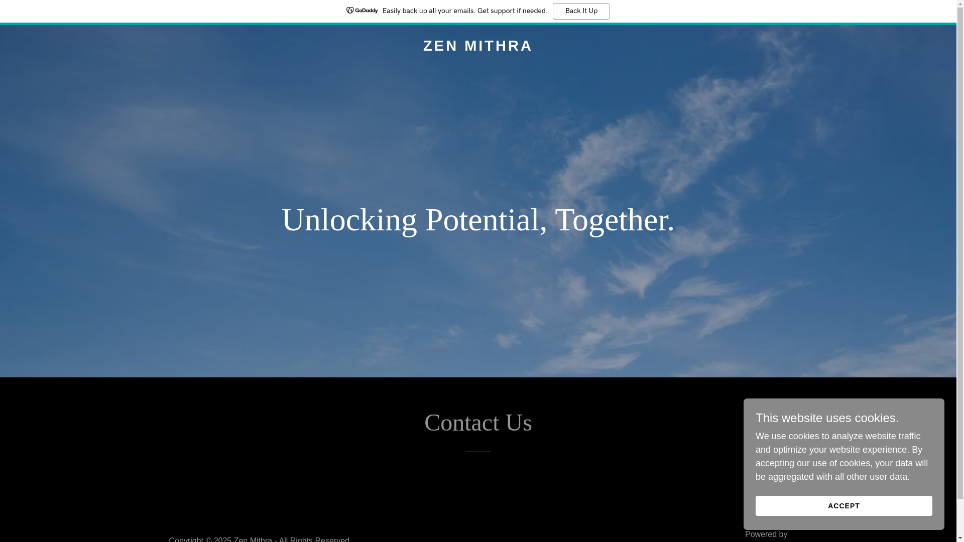 website screenshot of https://zen-mithra.com/
