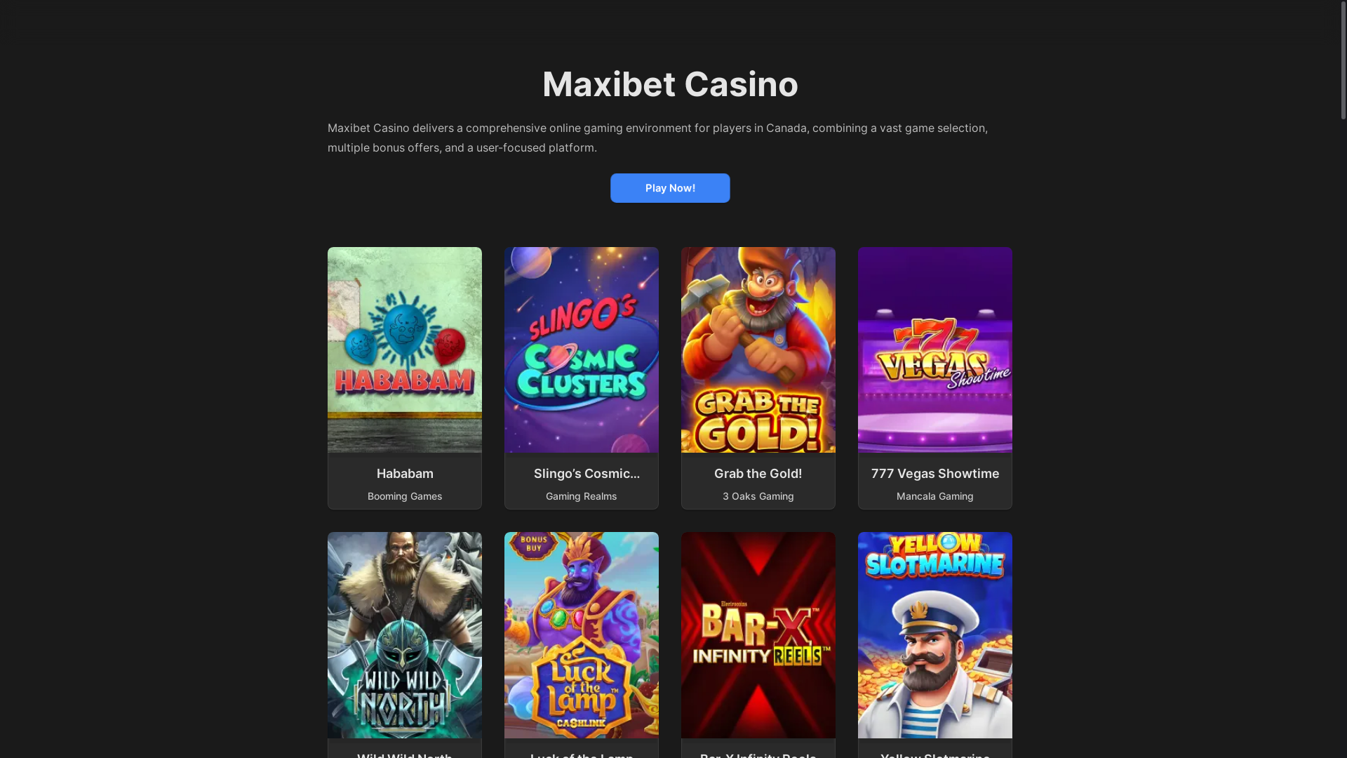 website screenshot of https://maxibet7-com.pages.dev/
