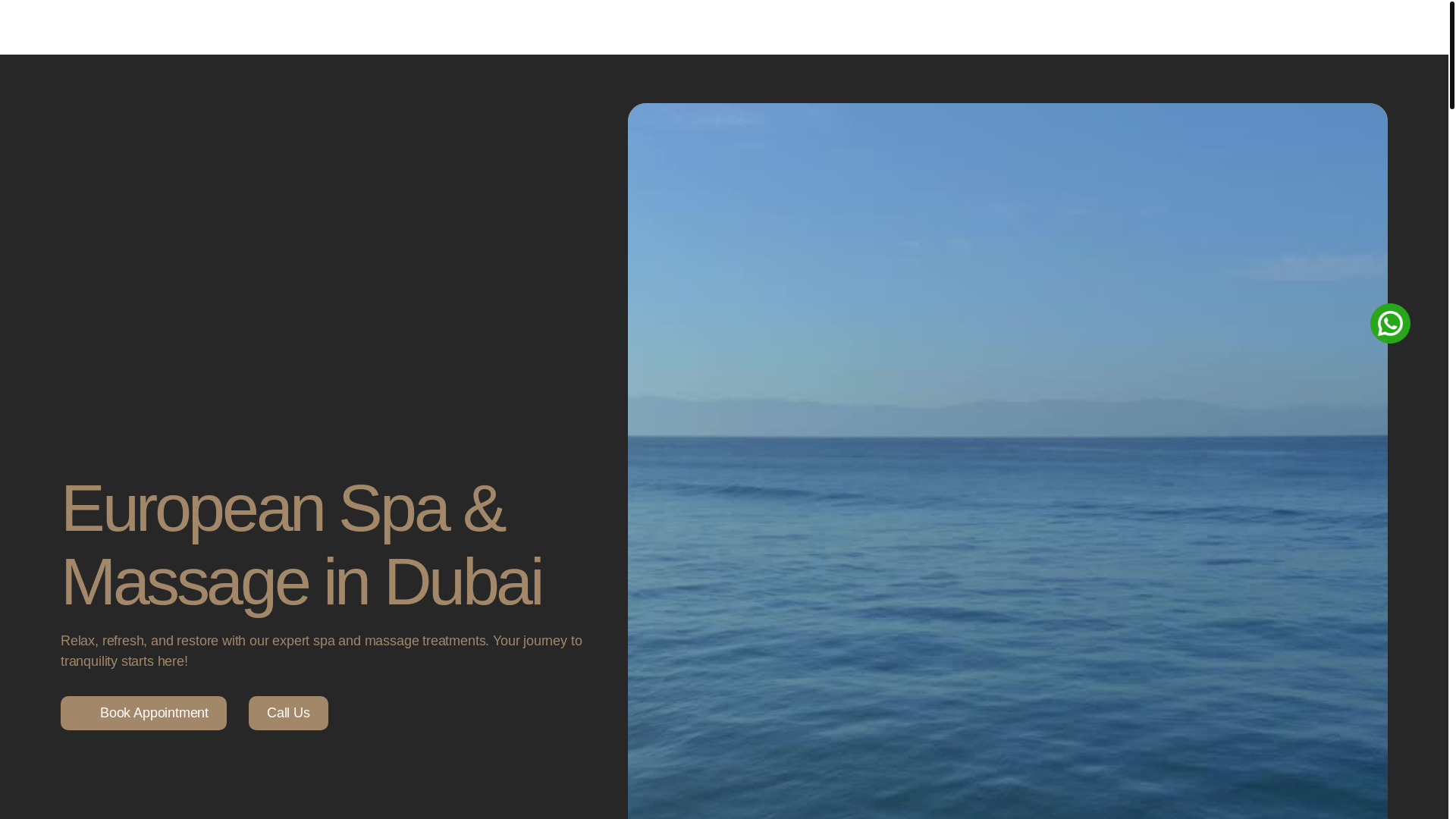 website screenshot of https://bomondspa.ae/