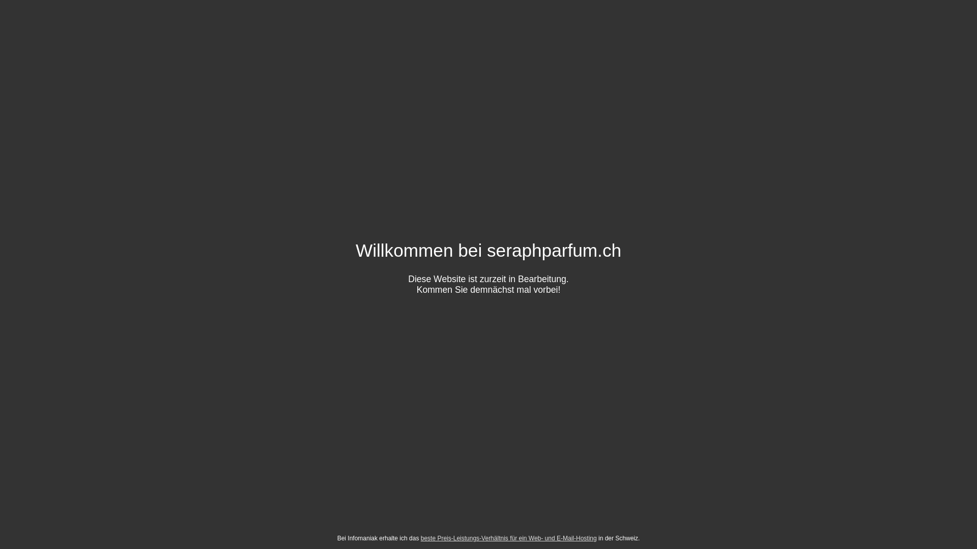 website screenshot of https://seraphparfum.com/