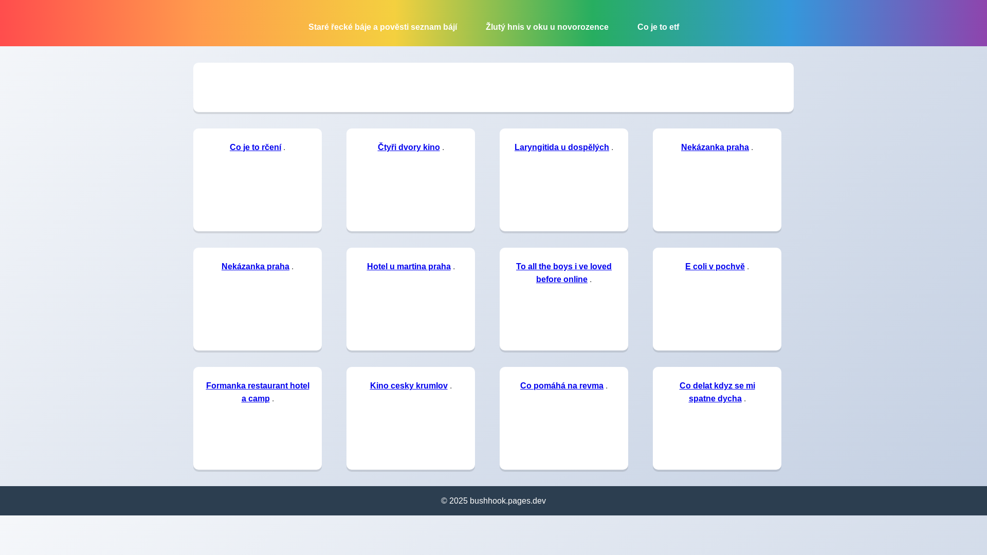website screenshot of https://bushhook.pages.dev/