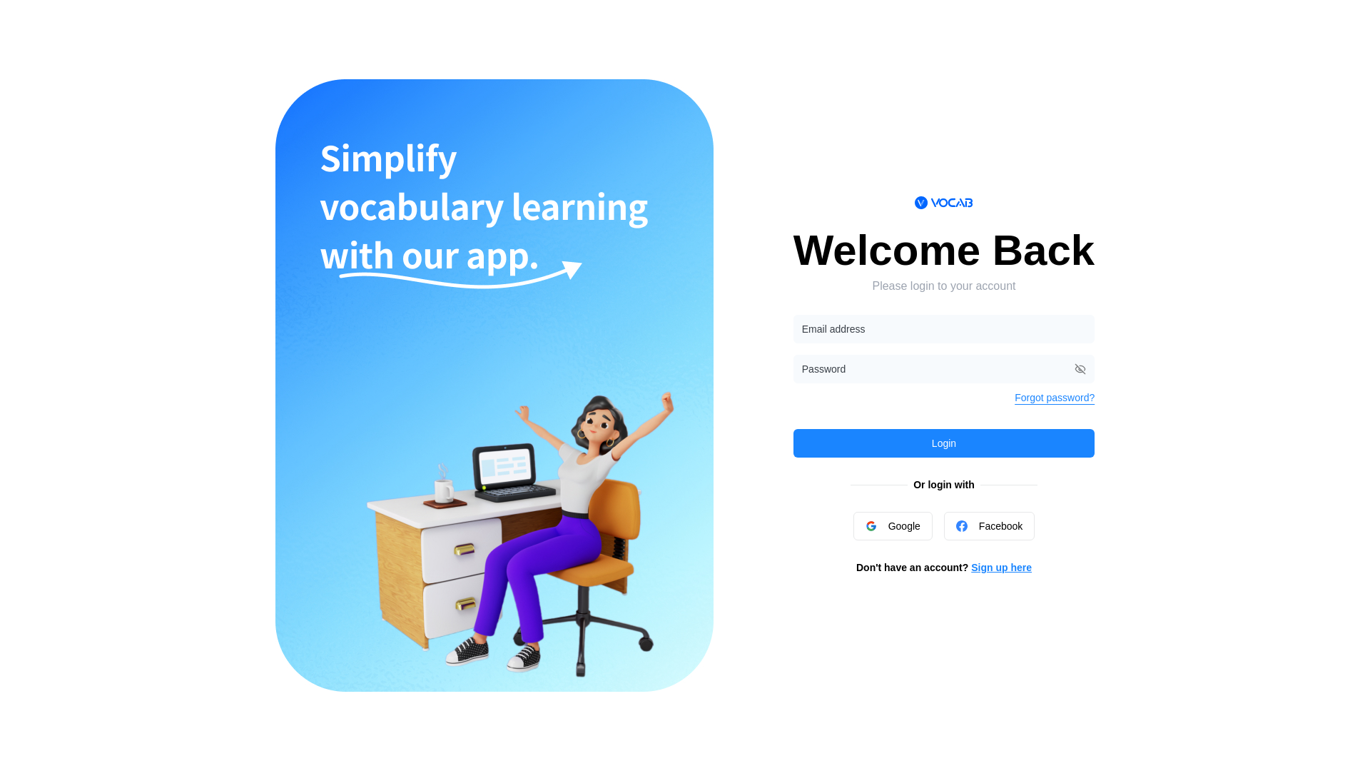 website screenshot of https://vocab-management.pages.dev/
