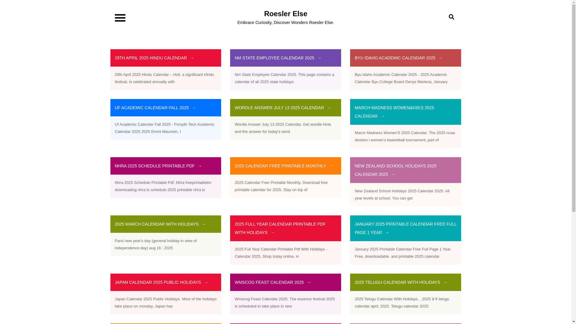 website screenshot of https://roeslerelse.pages.dev/