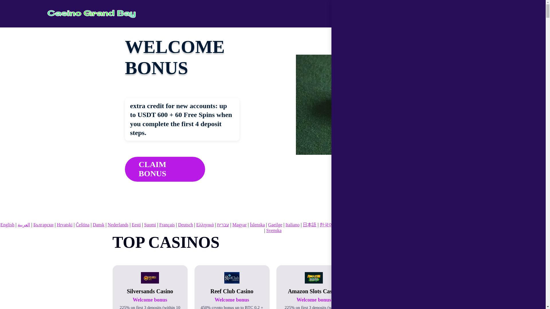 website screenshot of https://casinograndbay3.bond/