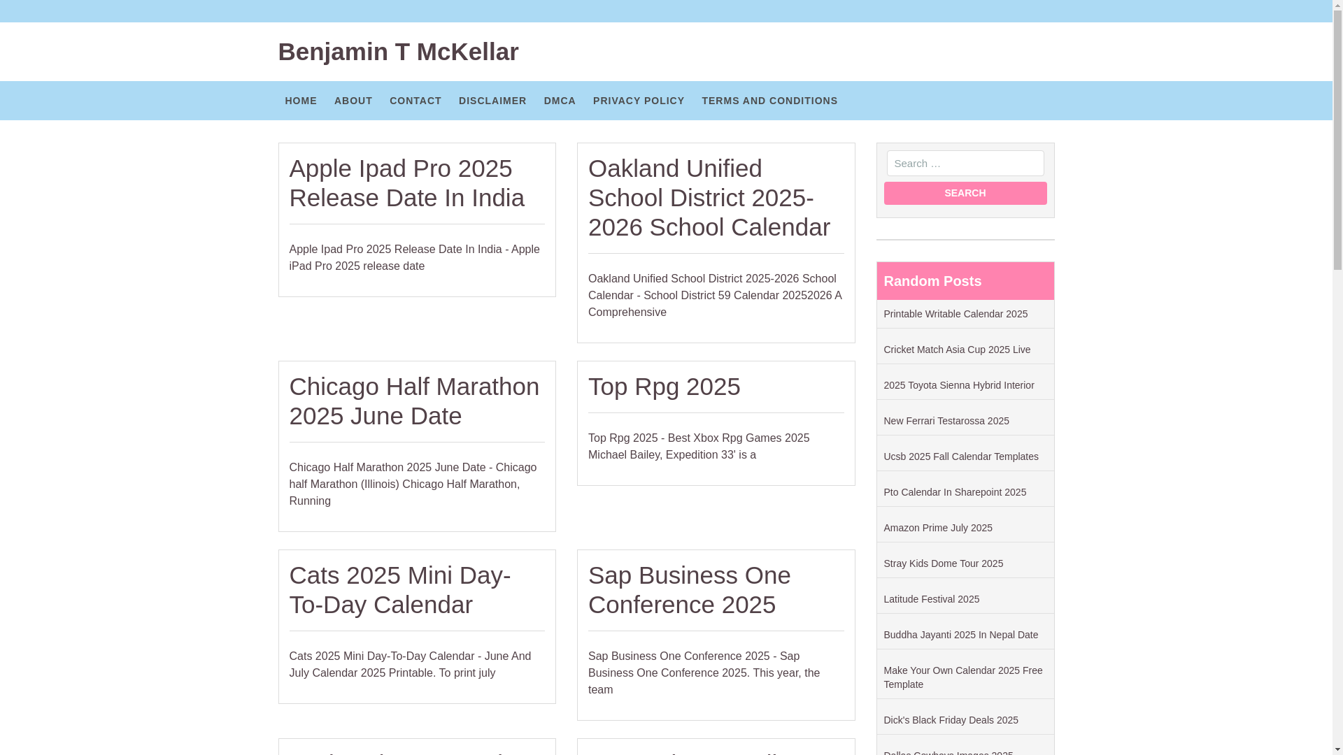 website screenshot of https://benjamintmckellar.pages.dev/