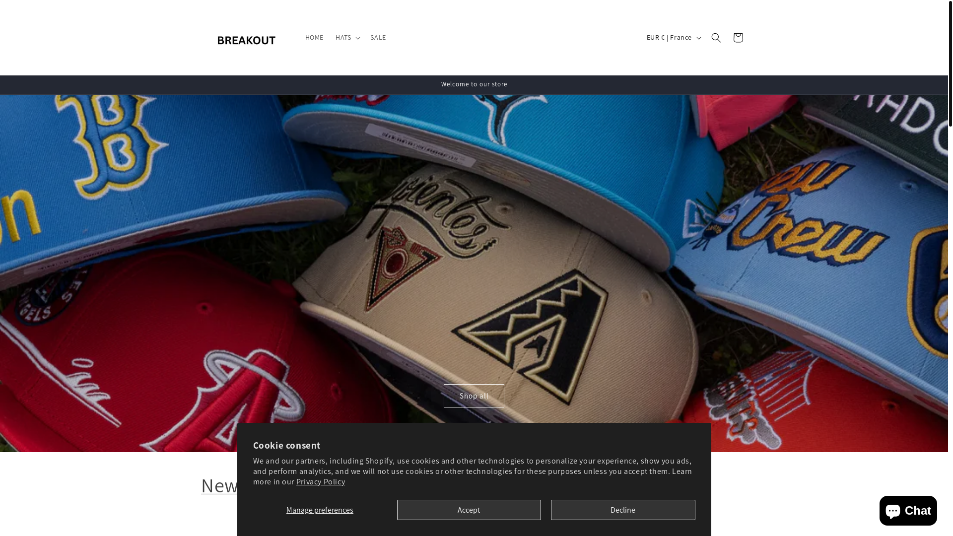 website screenshot of https://breakoutfitted.com/
