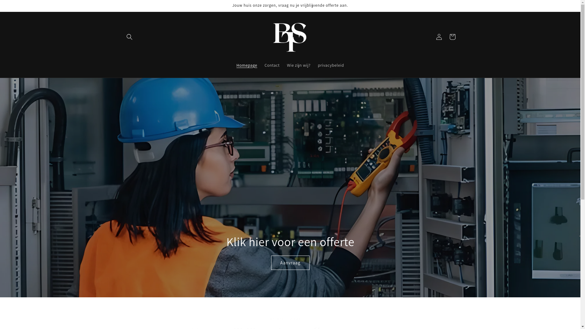 website screenshot of https://bentechsolutions.be/