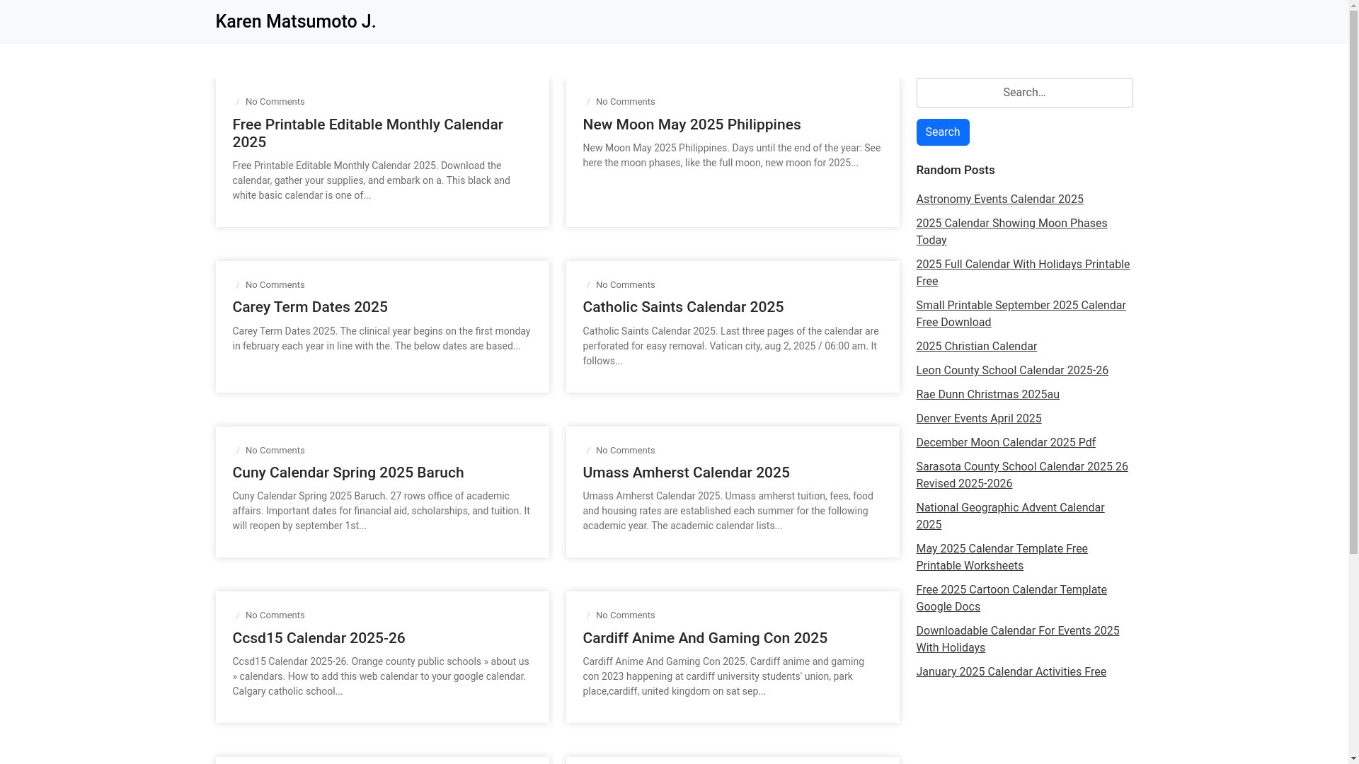 website screenshot of https://karenmatsumotoj.pages.dev/