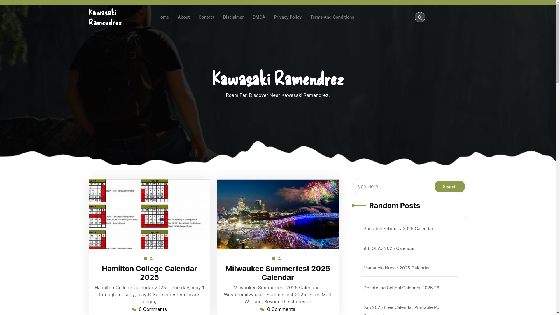 website screenshot of https://kawasakiramendrez.pages.dev/