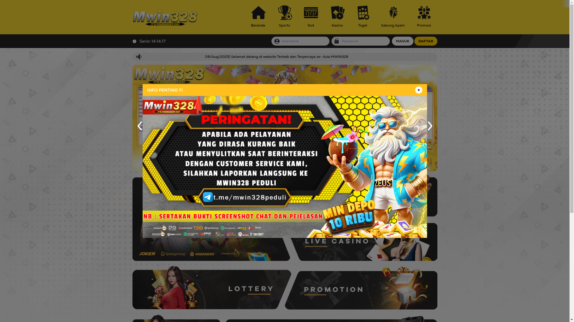 website screenshot of https://cuanmwin328.com/