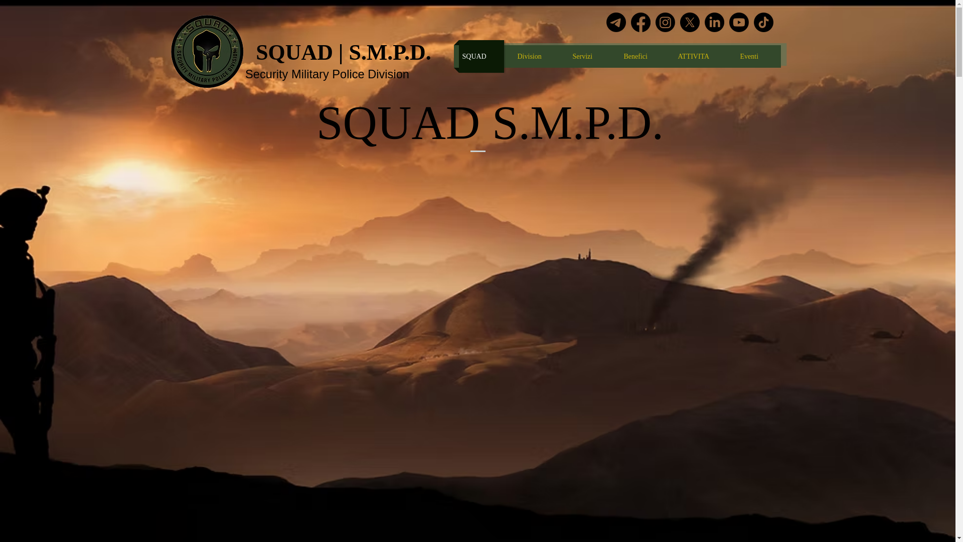 website screenshot of https://squadsmpd.com/