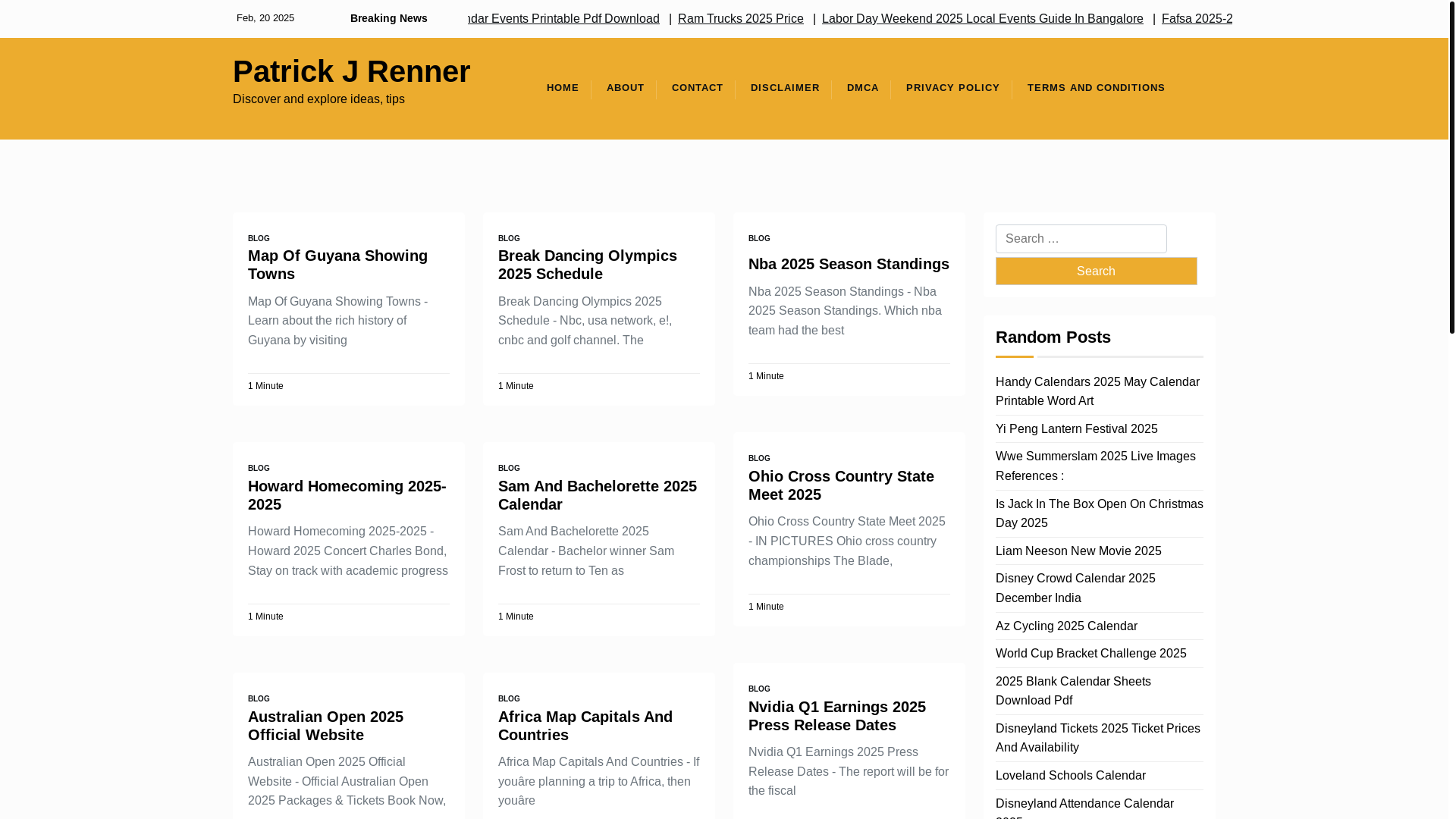 website screenshot of https://patrickjrennerr.pages.dev/