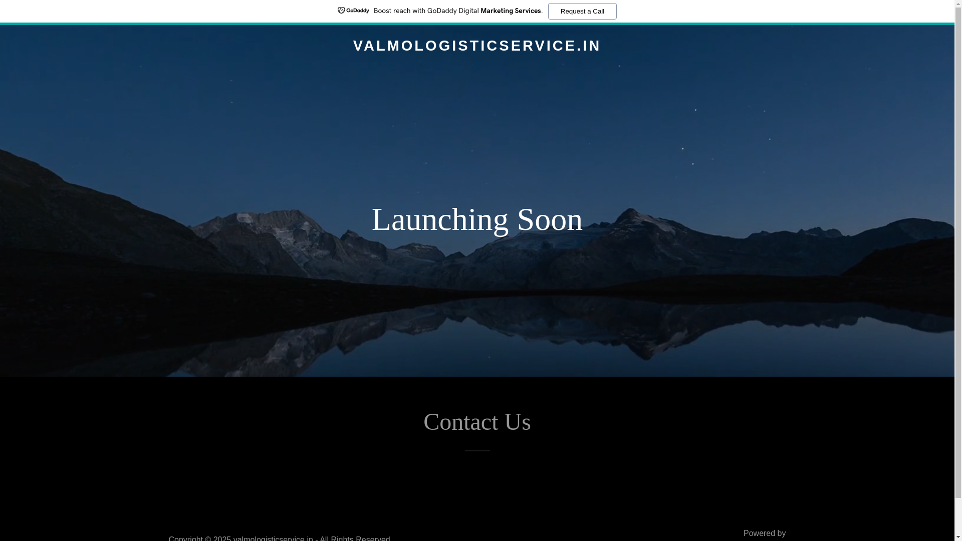 website screenshot of https://valmologisticservice.in/