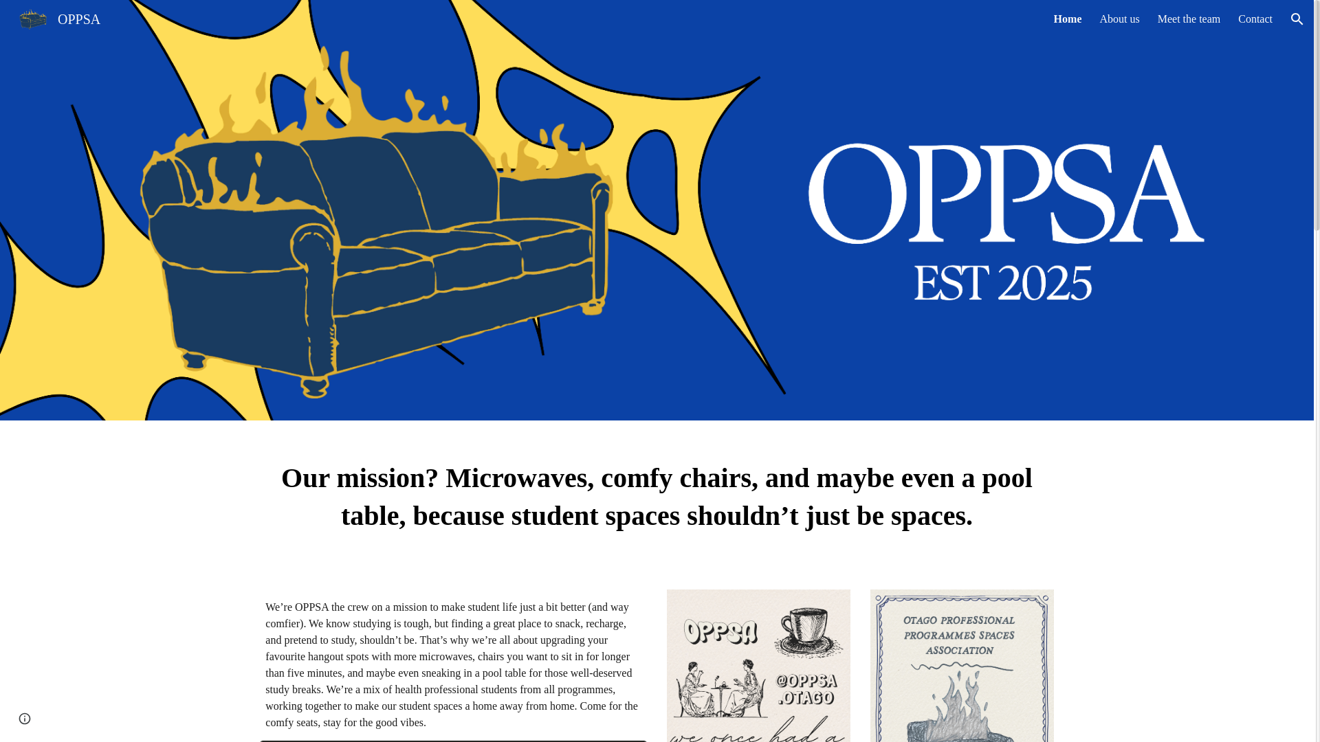 website screenshot of https://www.oppsa.org.nz/
