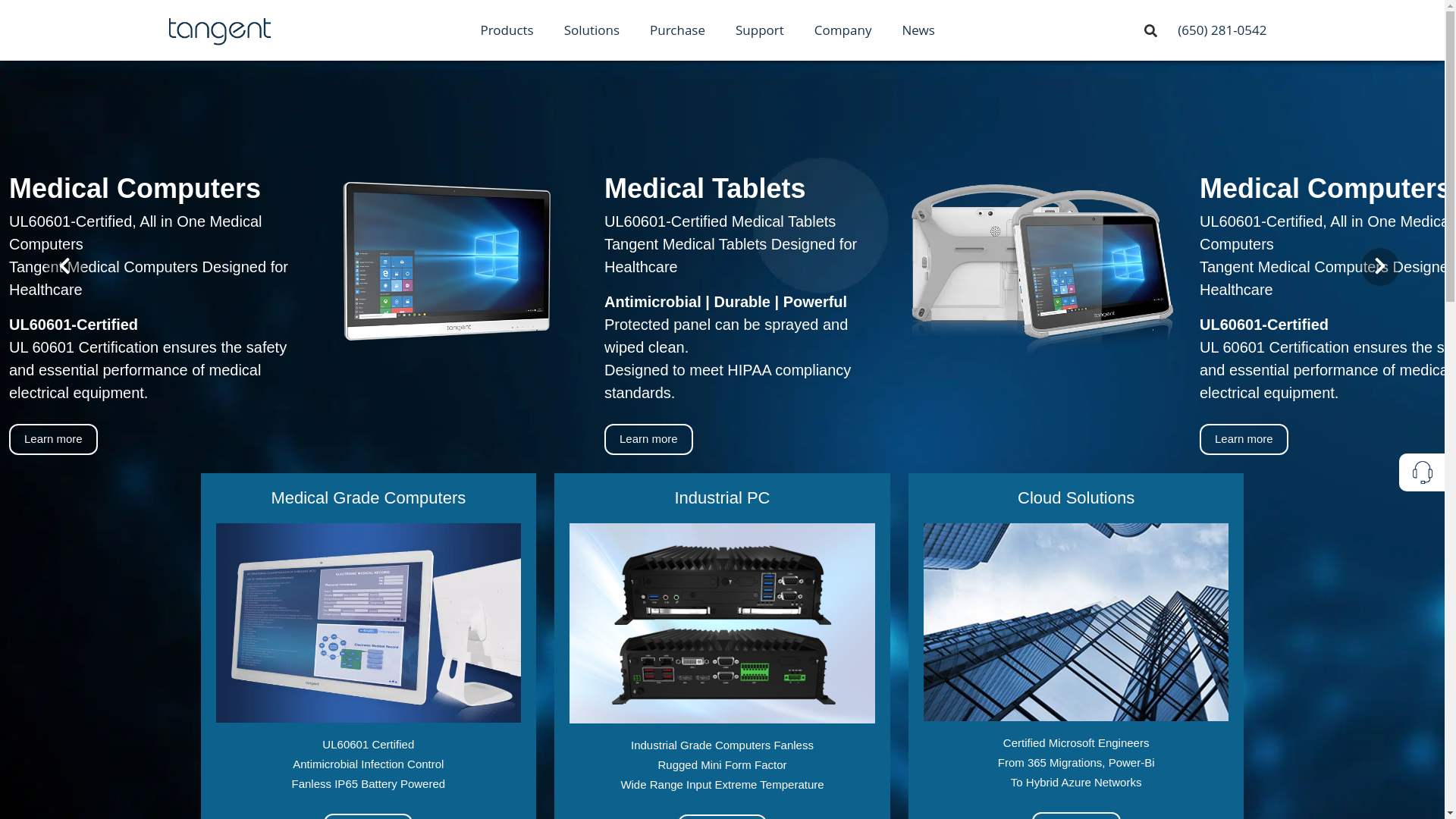 website screenshot of https://startwithtangent.com/