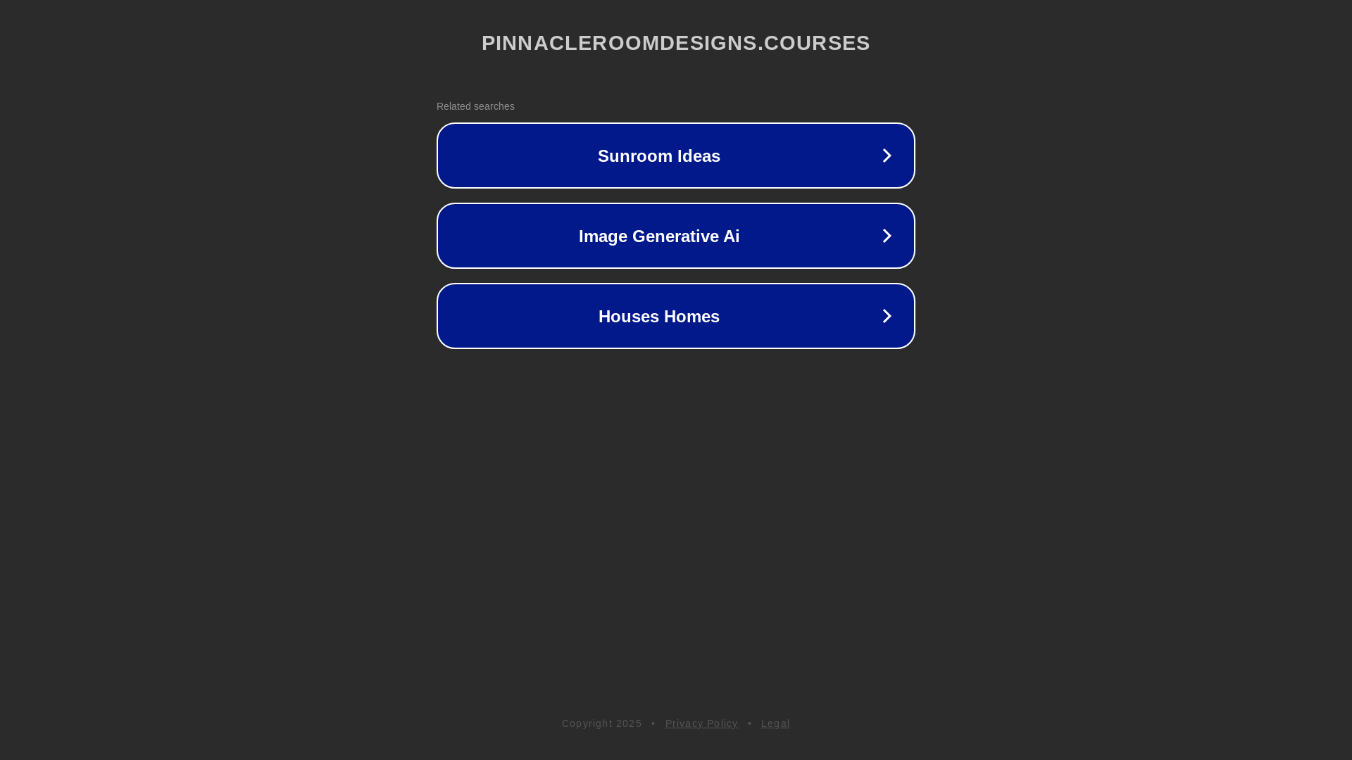 website screenshot of https://pinnacleroomdesigns.courses/
