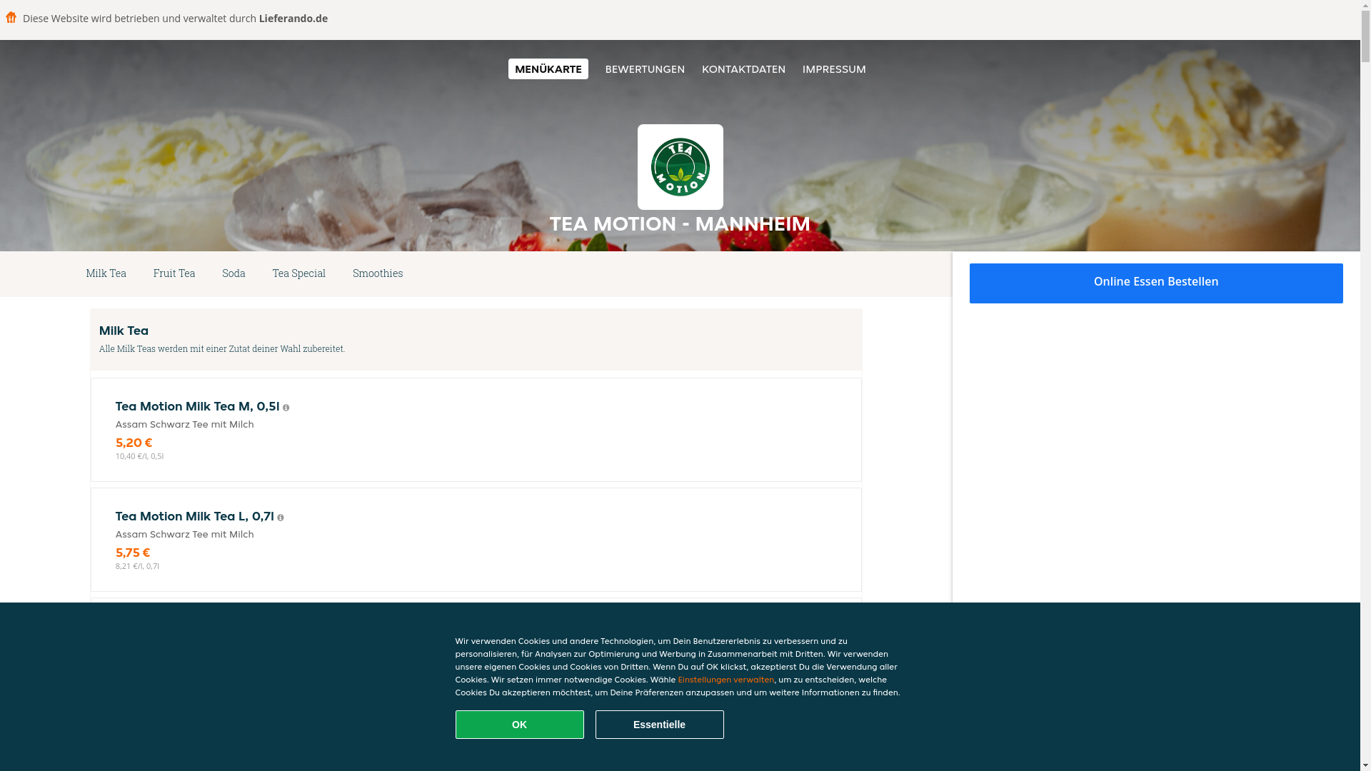 website screenshot of https://teamotion-mannheim.de/