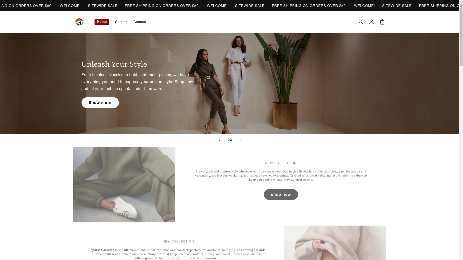 website screenshot of https://lunarapparelusa.store/