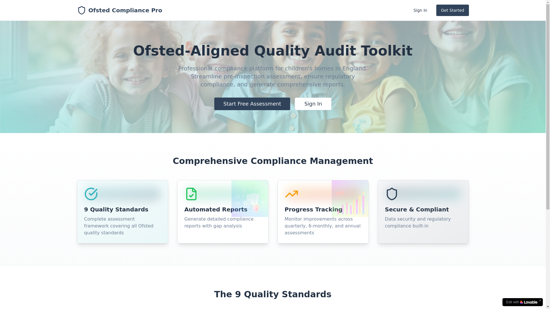website screenshot of https://vergoe-compliance.co.uk/