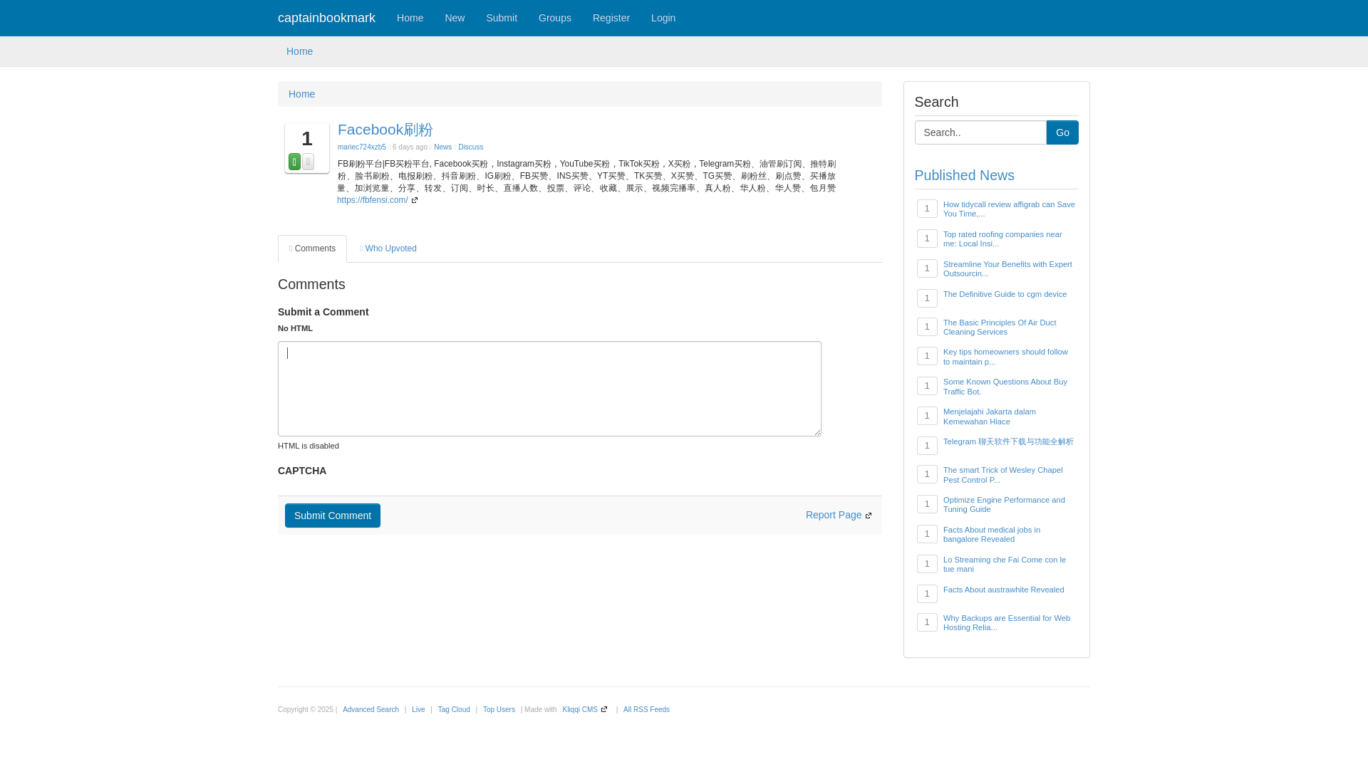 website screenshot of https://captainbookmark.com/story20387090/facebook%E5%88%B7%E7%B2%89