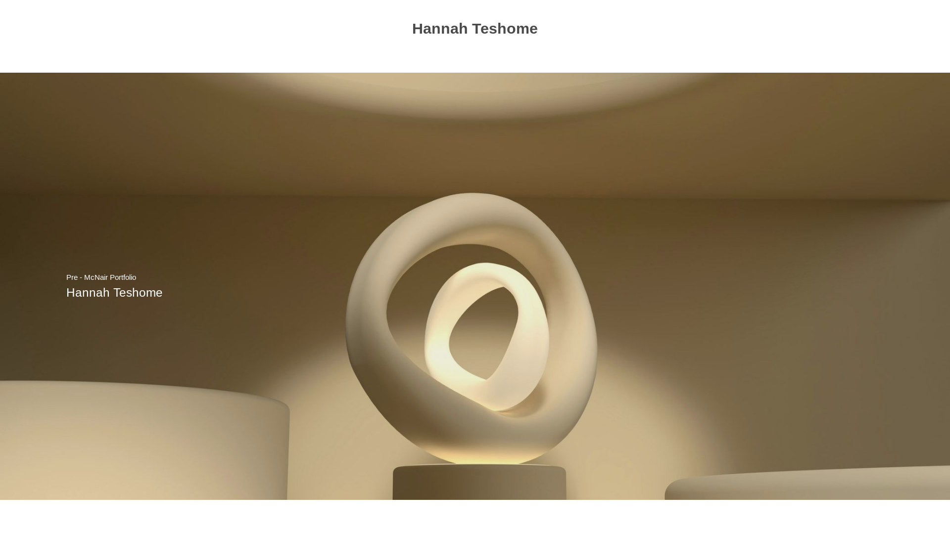website screenshot of https://hannahteshomeminiresearchpresentation.net/