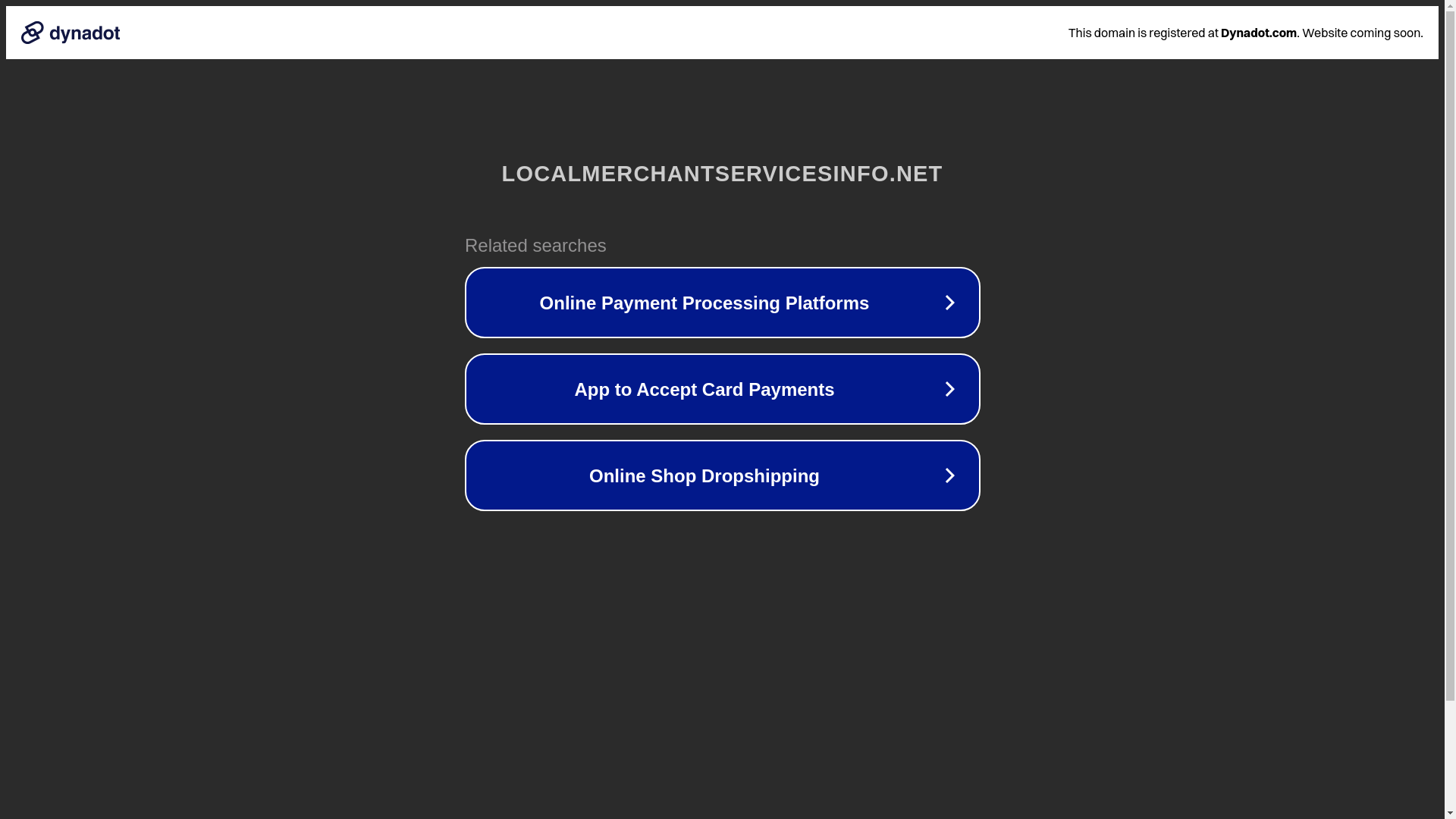 website screenshot of https://localmerchantservicesinfo.net/