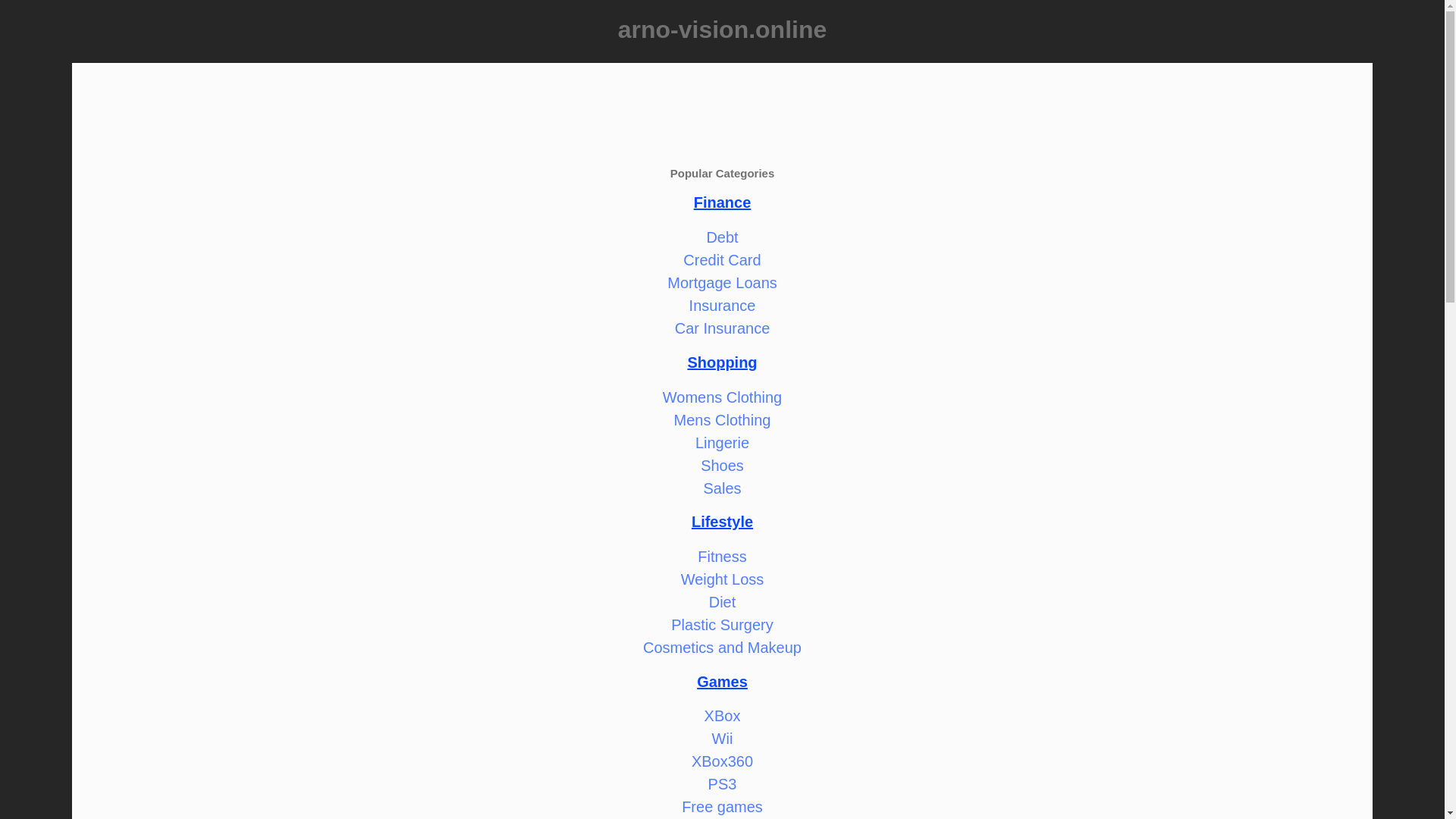 website screenshot of https://arno-vision.online/