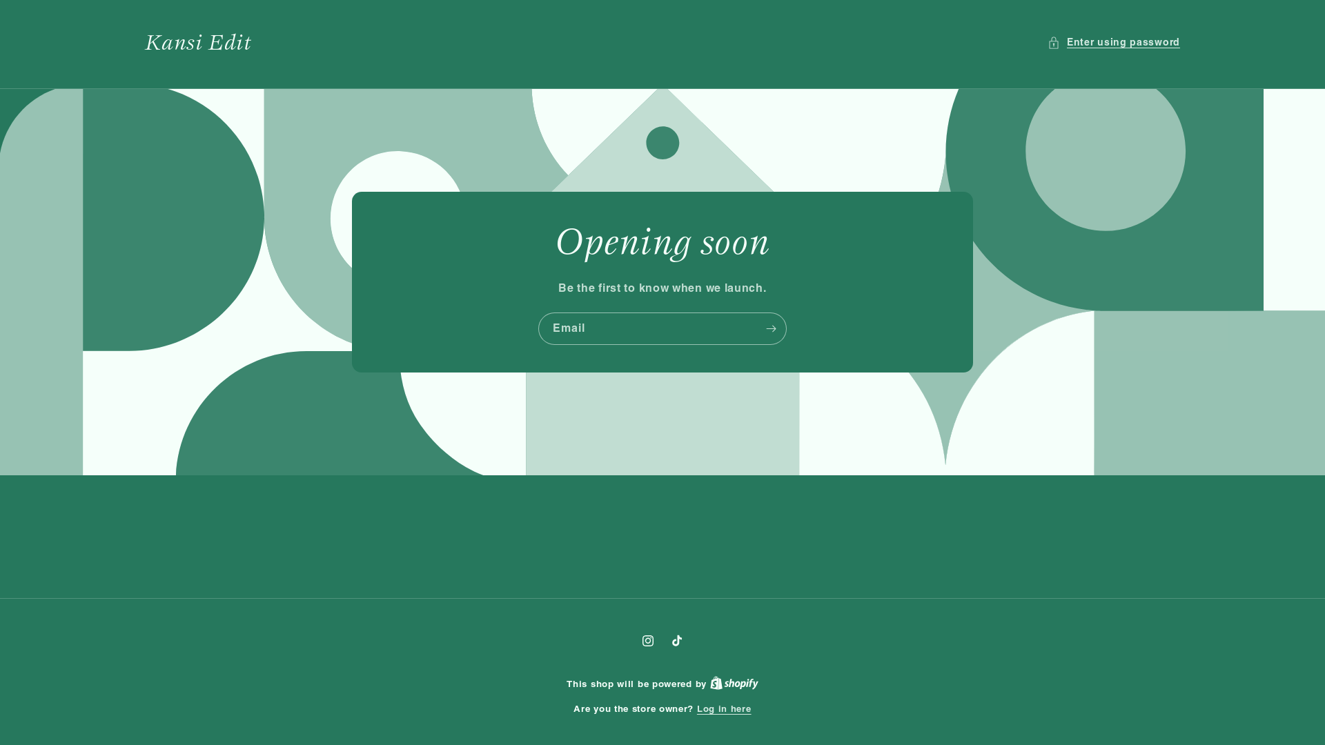 website screenshot of https://kansiedit.com/