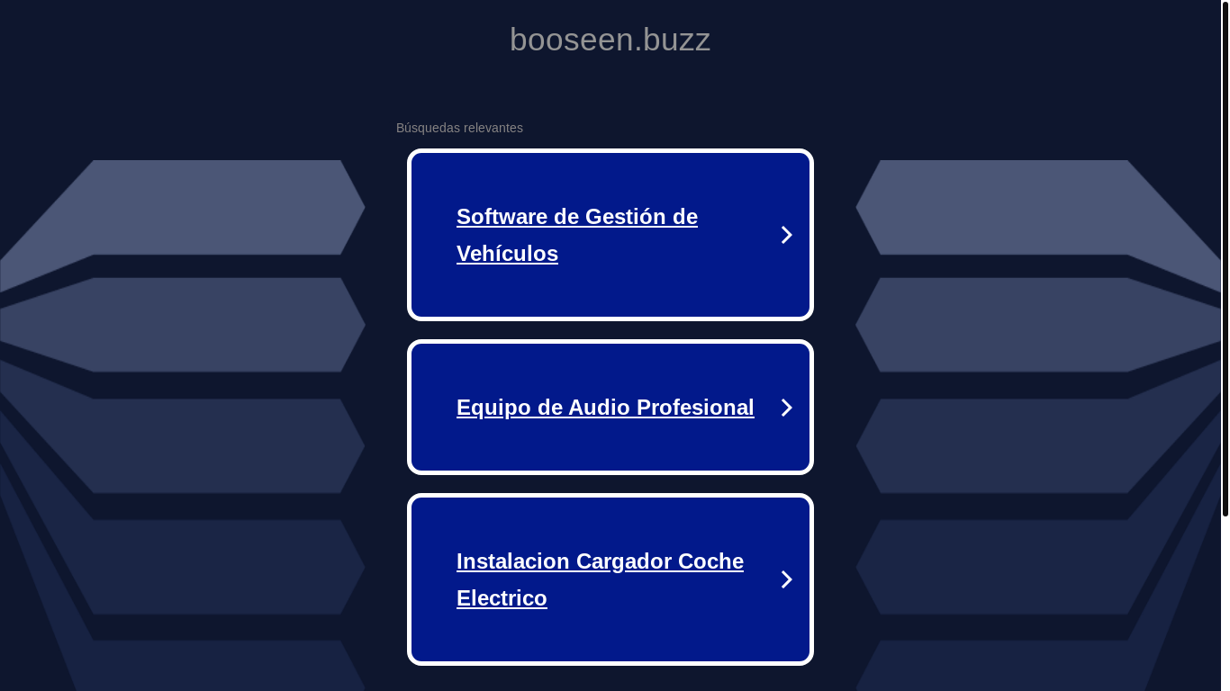 website screenshot of https://booseen.buzz/
