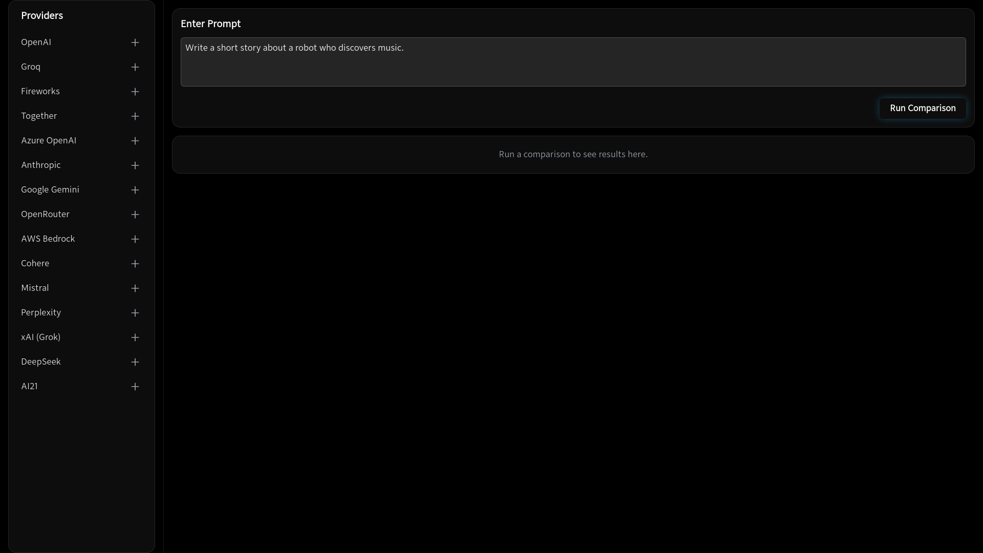 website screenshot of https://ai-provider-api-latency-tester.pages.dev/