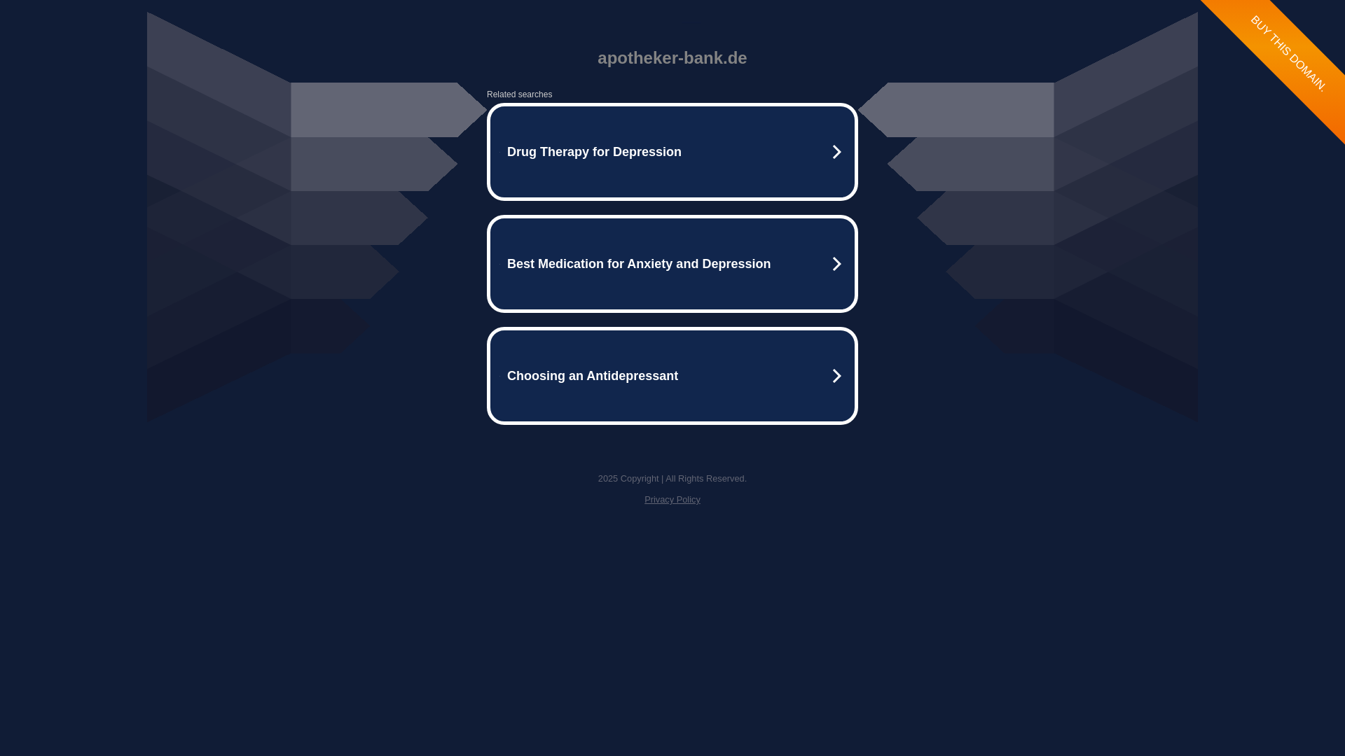 website screenshot of https://apotheker-bank.de/