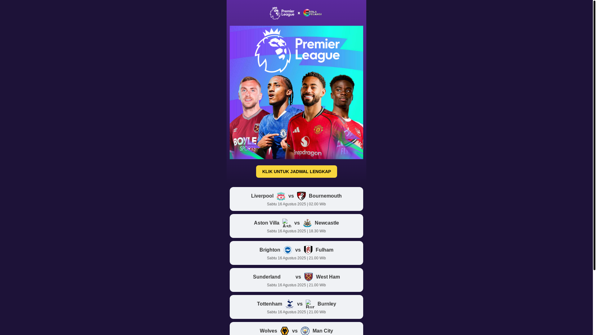 website screenshot of https://jadwalligainggris.pages.dev/