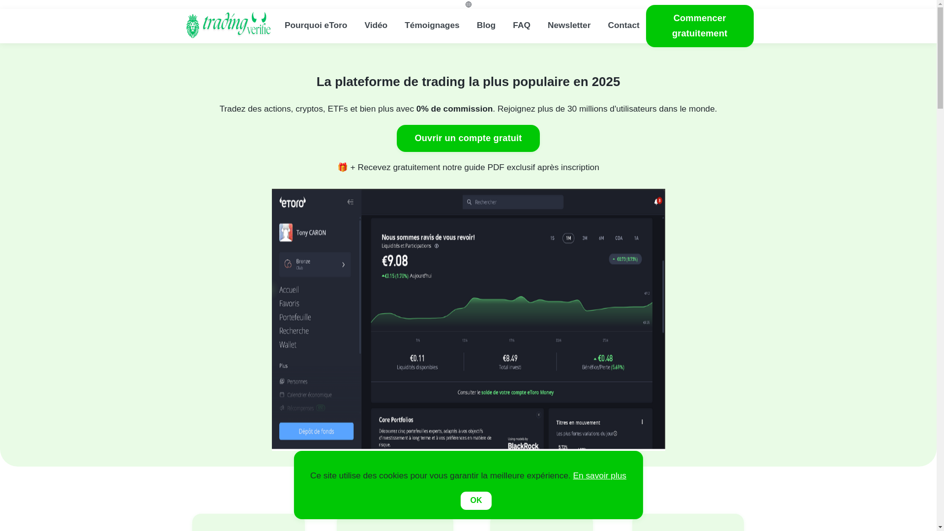 website screenshot of https://trading-verifie.com/