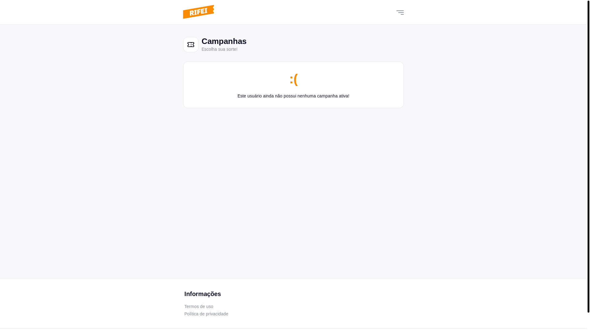 website screenshot of https://sorteiodeprodutos.com.br/